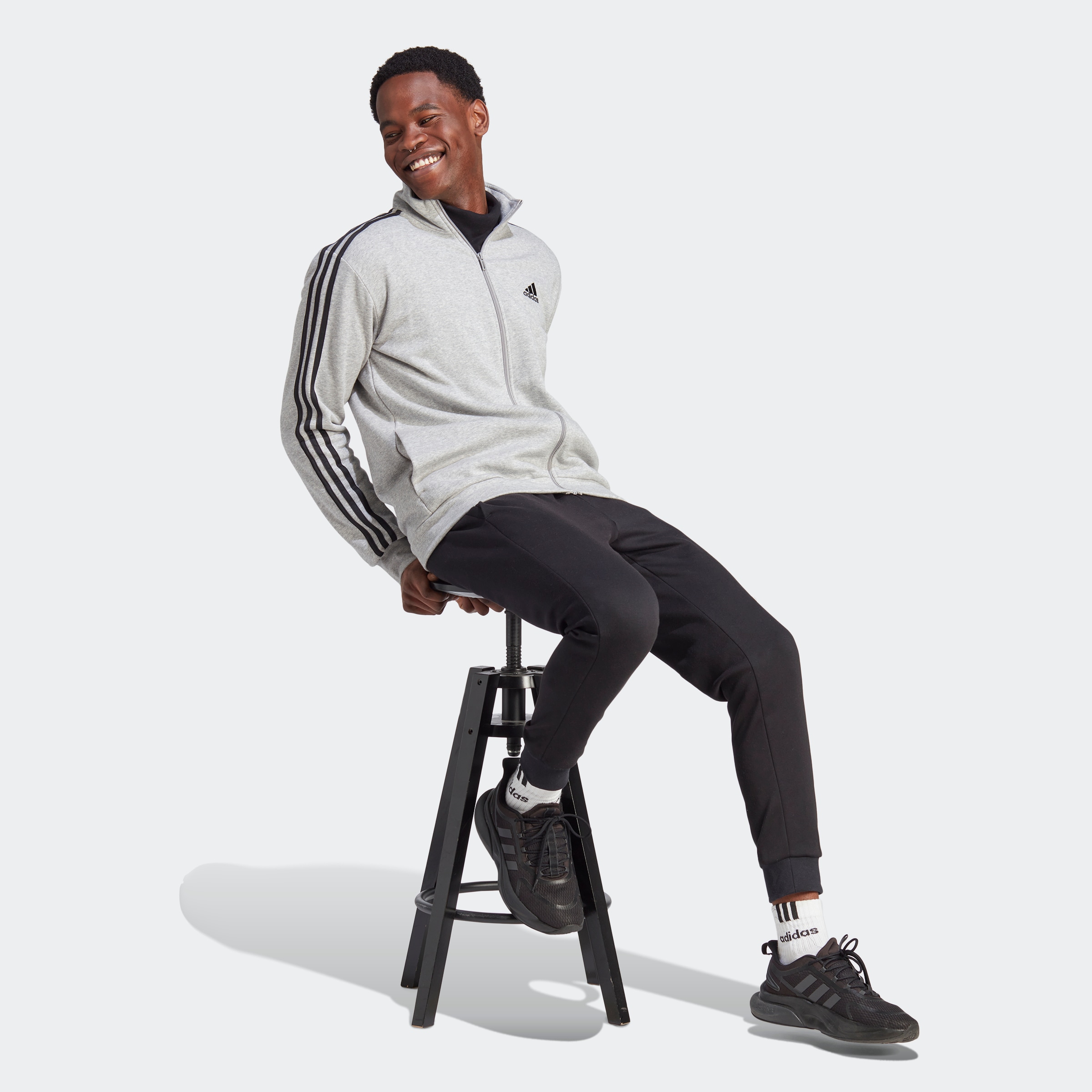 adidas Sportswear Trainingsanzug tlg.) bei »BASIC 3-STREIFEN«, OTTO online (2