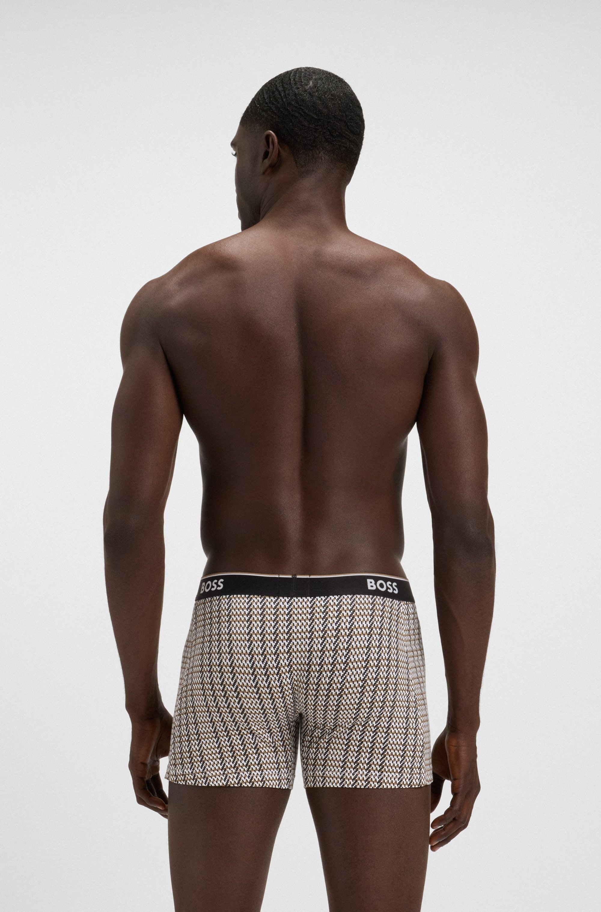 BOSS Boxershorts »BoxerBr 3P Power Des«, (3 St.)