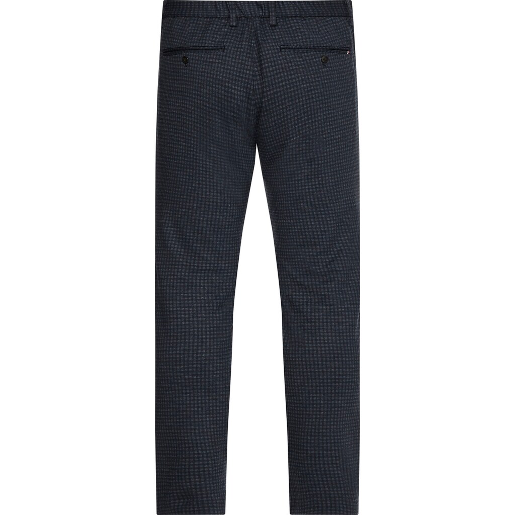 Tommy Hilfiger Chinohose »BLEECKER KNIT MDN CHINO GINGHAM«