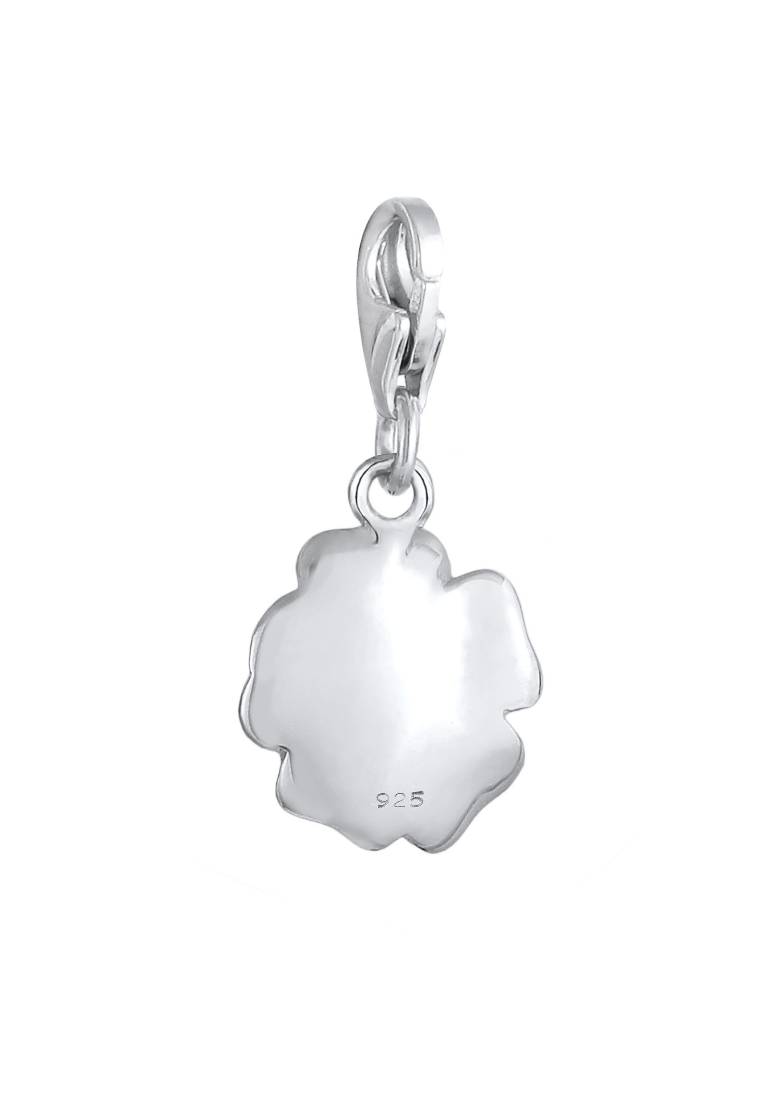 Nenalina Charm-Einhänger »Charm Anhänger Rose Blume Floral Blüte 925 Silber«