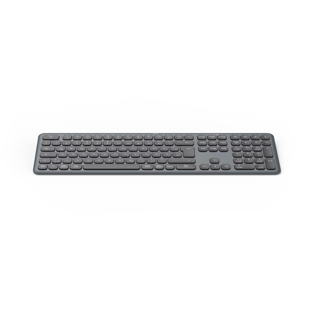 Hama Tastatur »Tastatur WK-550 (kabellos, QWERTZ, Multi-Device)« (ausklappbare Füße)