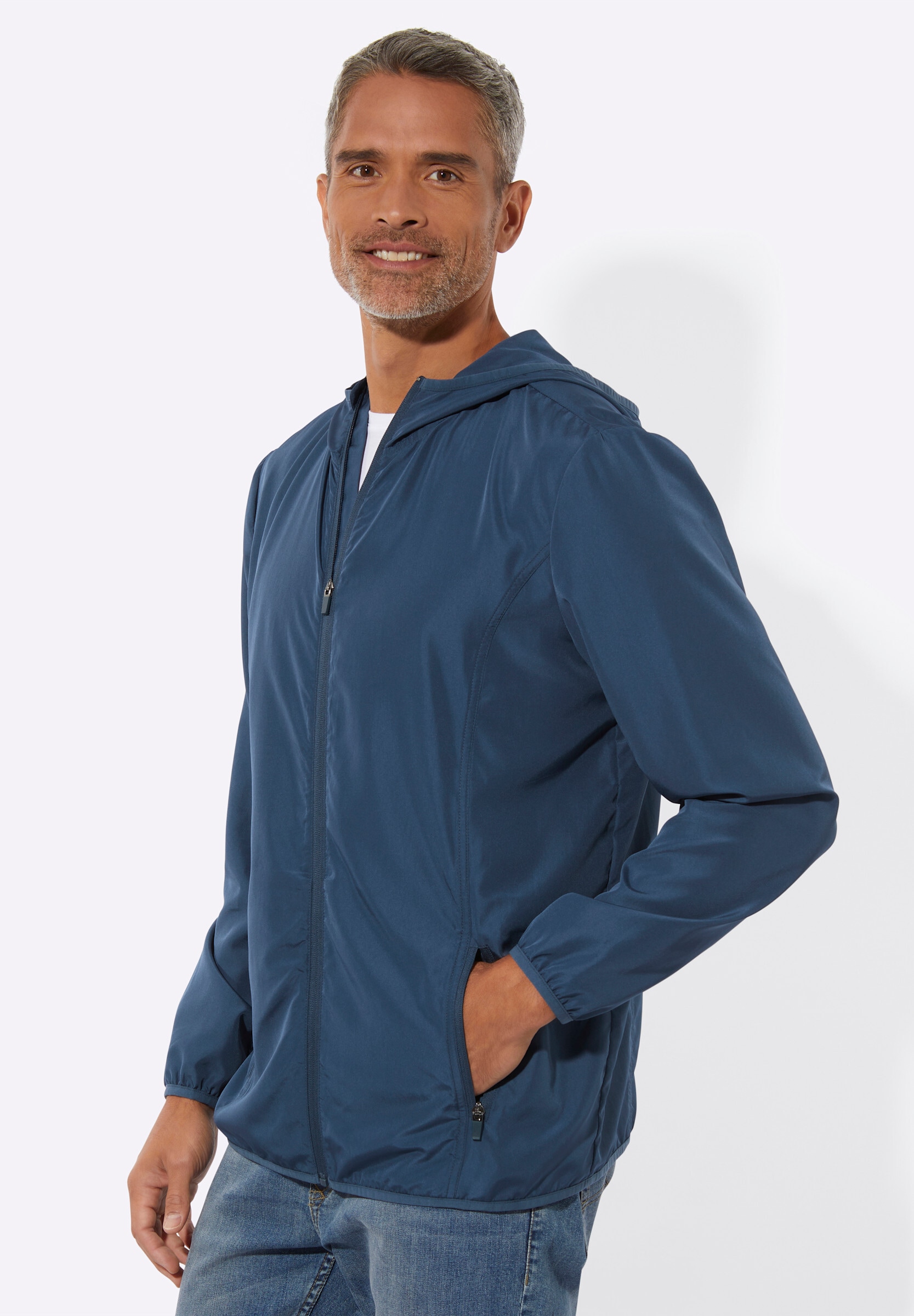 Sieh an! Regenjacke »Regenjacke Regenjacke mit Kapuze« mit Kapuze