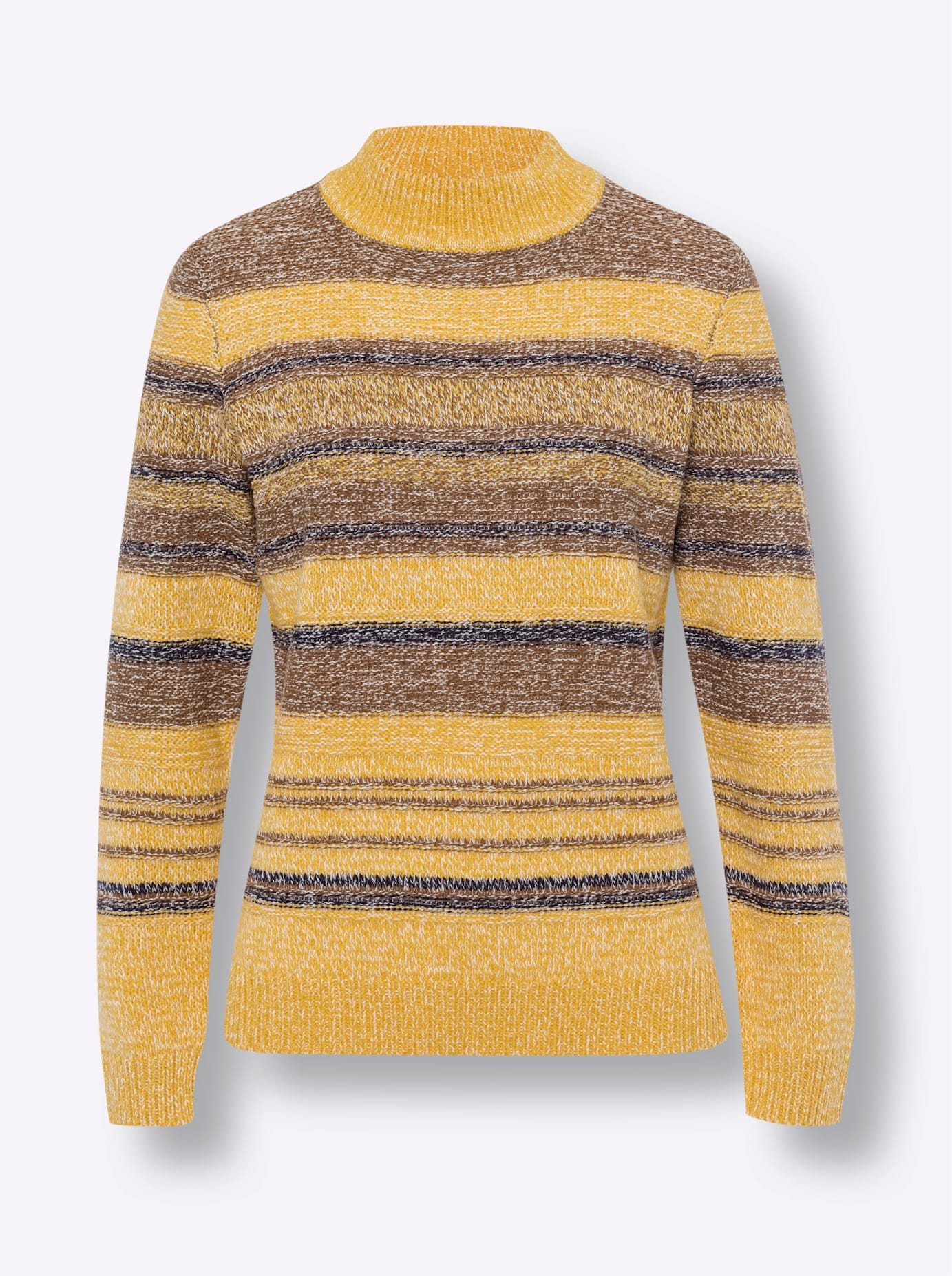 Classic Basics Stehkragenpullover »Langarm-Pullover«