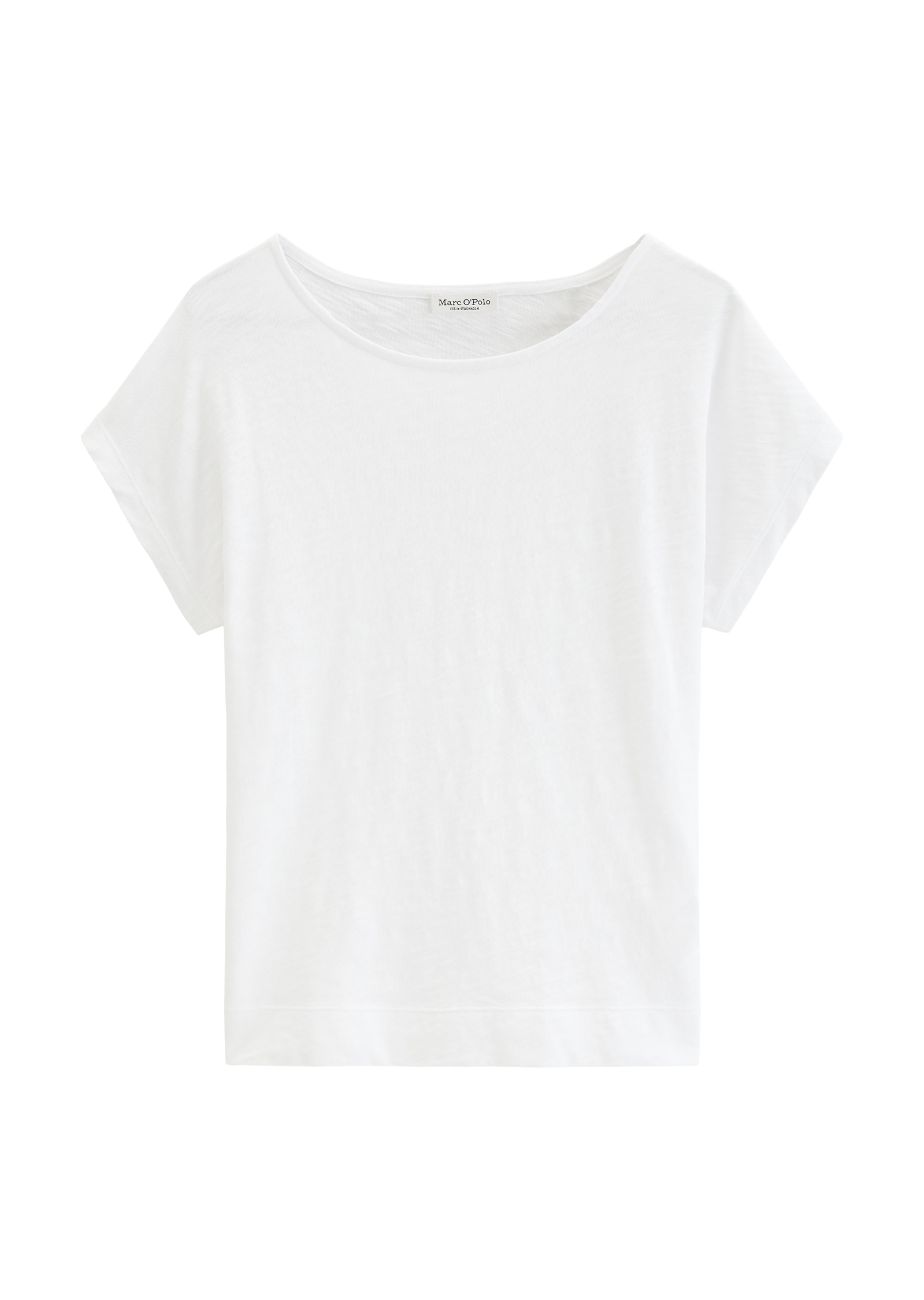 Marc O'Polo T-Shirt regular aus weichem Baumwoll-Slub-Jersey