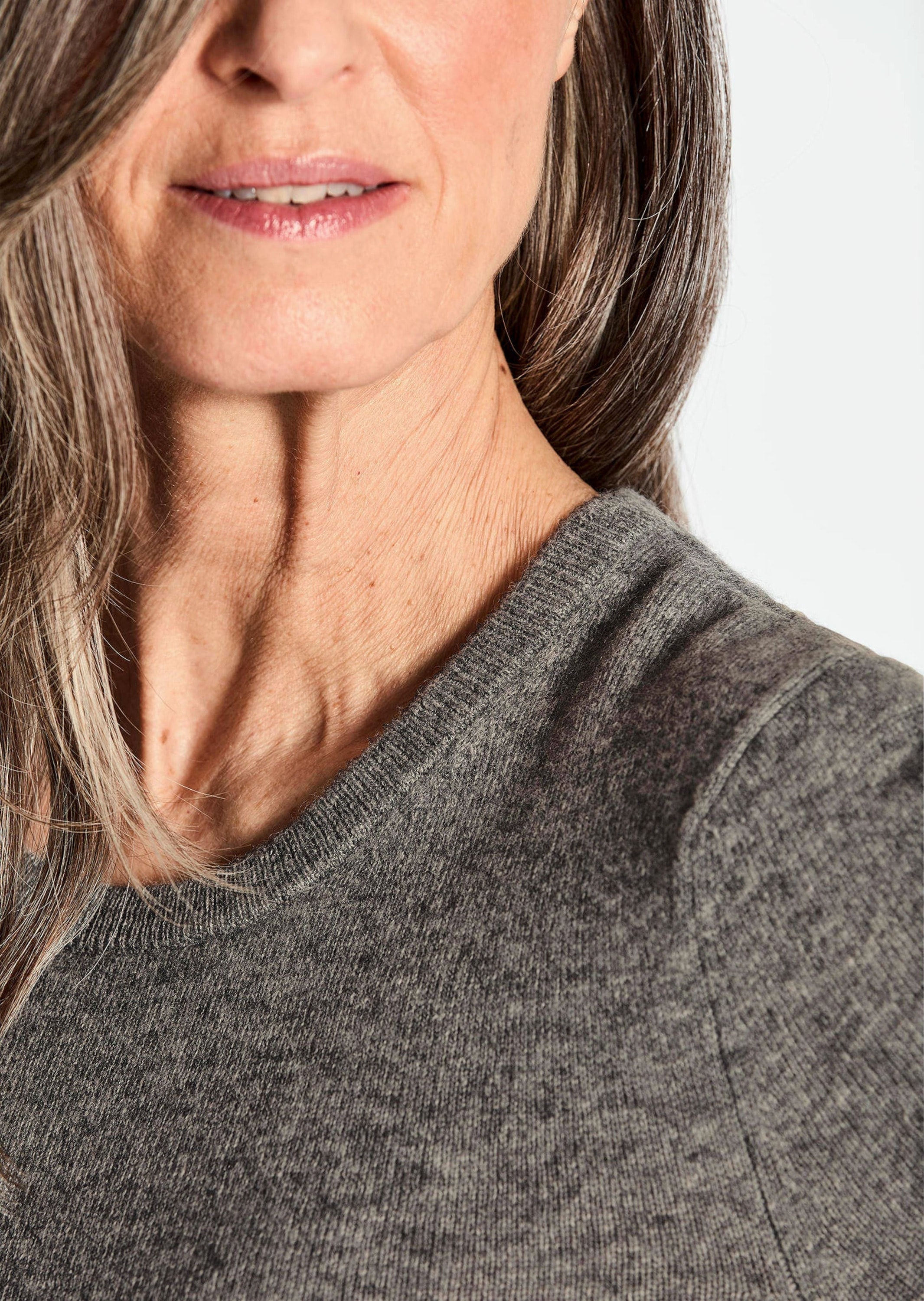 GOLDNER Kurzarmpullover »Kaschmirpullover mit Rundhals Halbarmpullover mit Rundhals aus Kaschmir«
