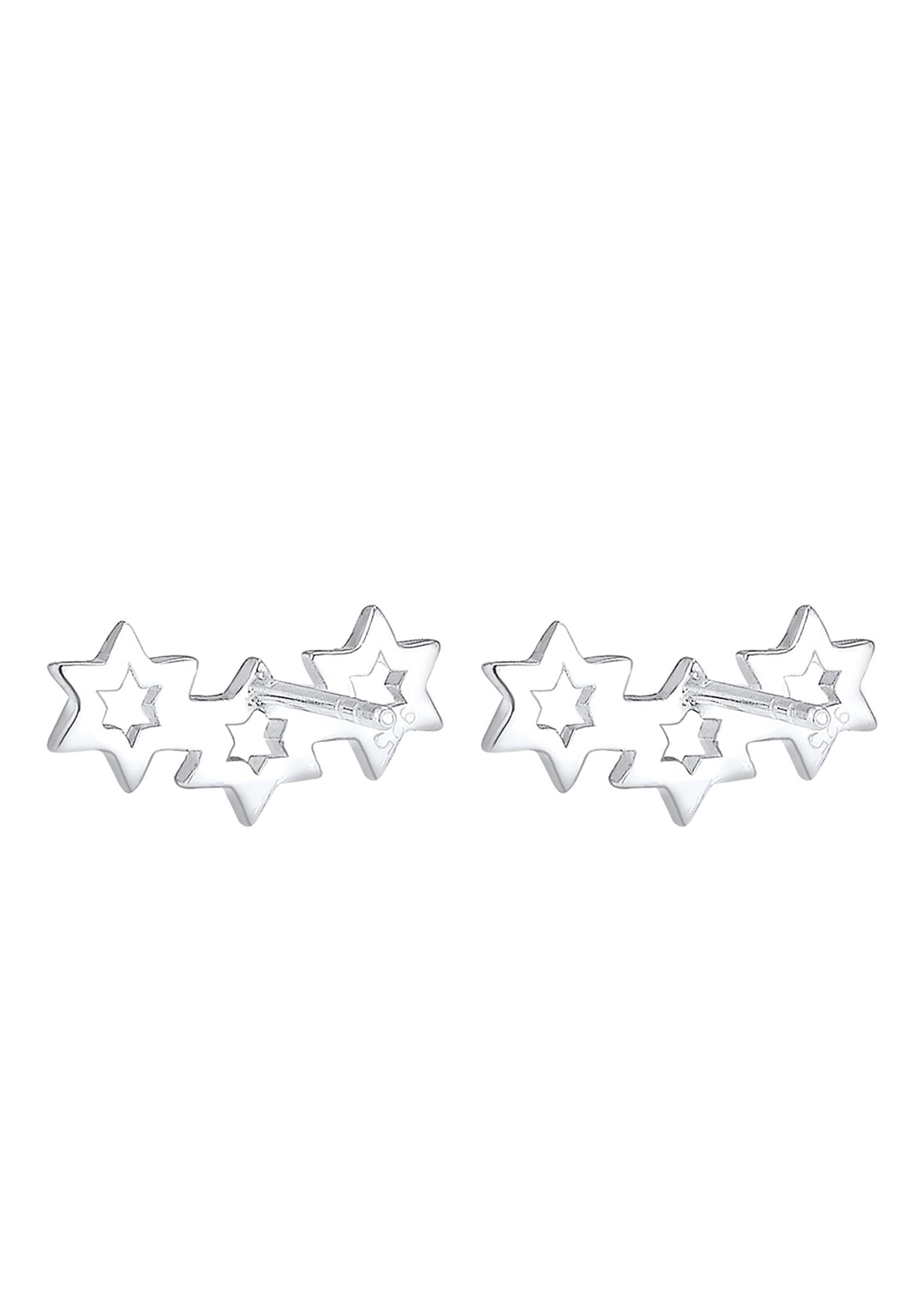 Elli Paar Ohrstecker »Ohrringe Sterne Astro Earcuff 925 Sterling Silber«