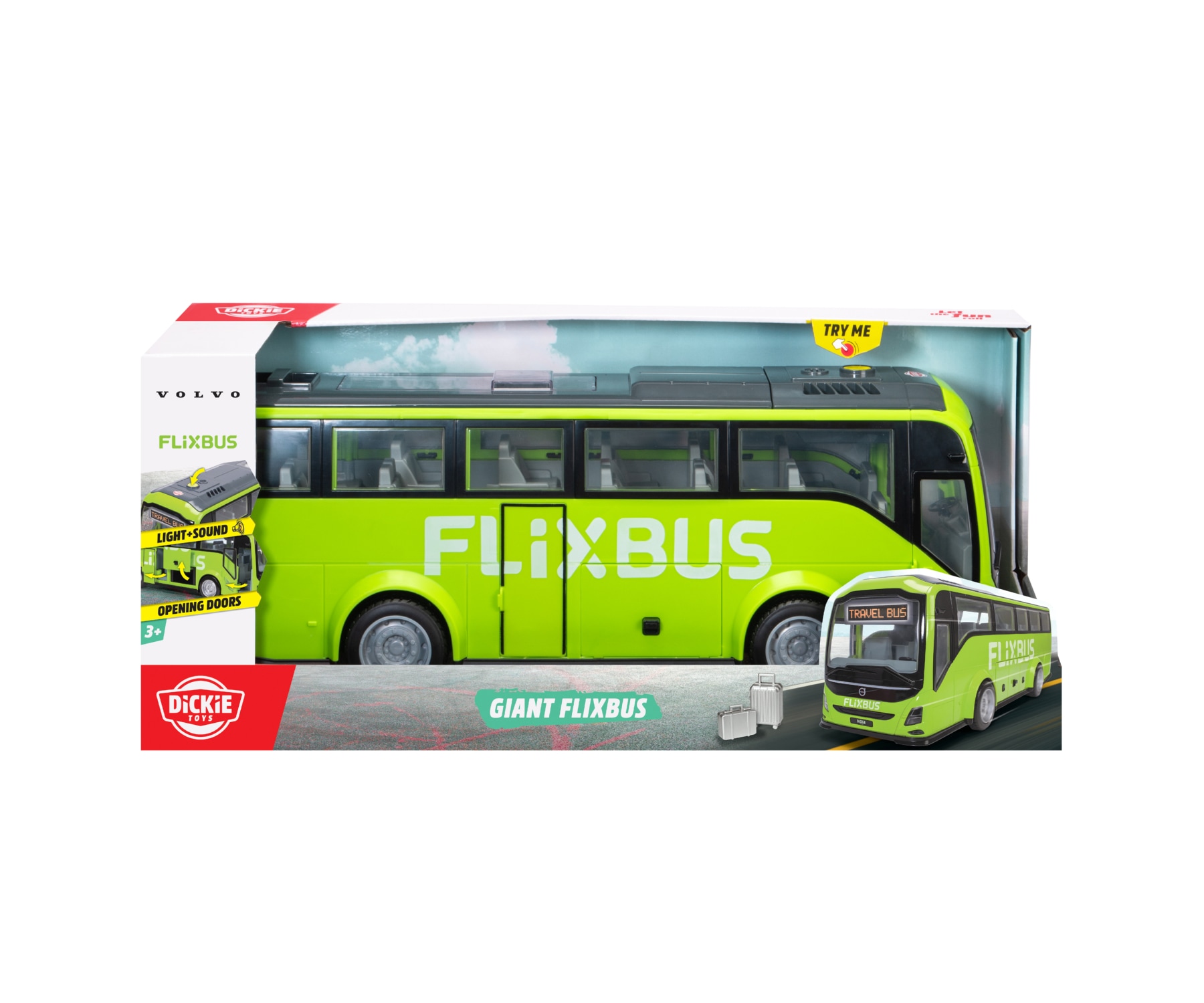 Dickie Toys Spielzeug-Bus »Giant Flixbus« mit Licht und Sound