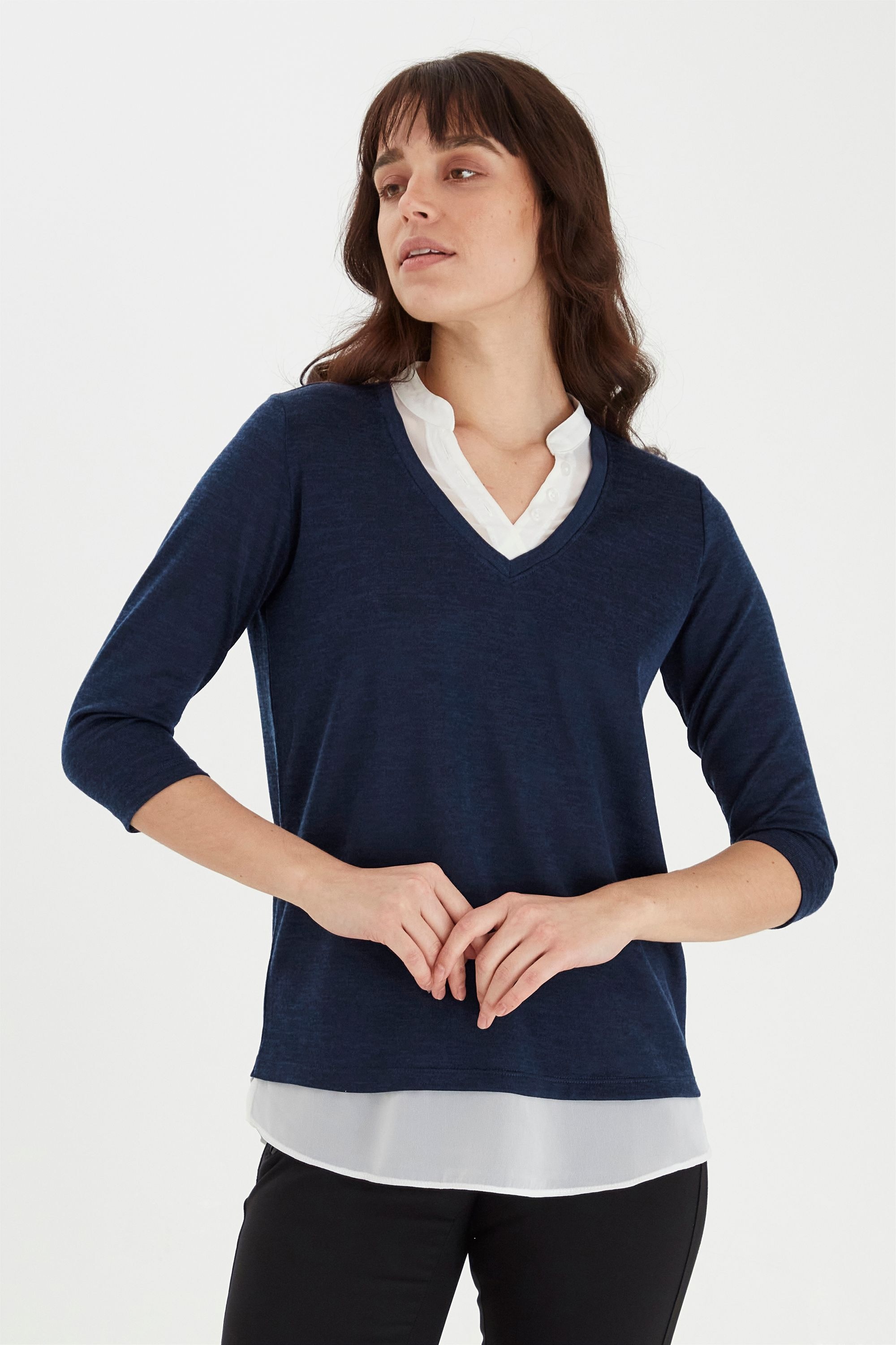 fransa Strickpullover »Pullover FRVerexan«