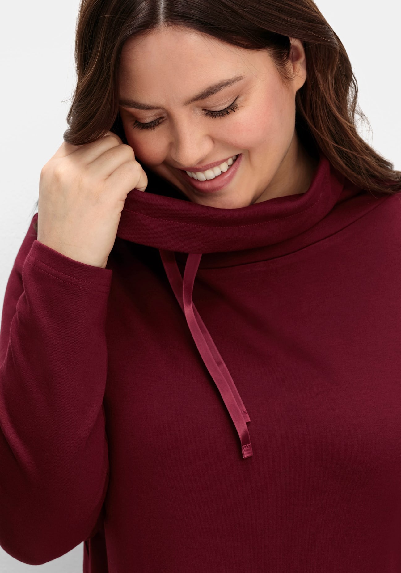 Sheego Longshirt »Sweatshirt«, (1 tlg.)