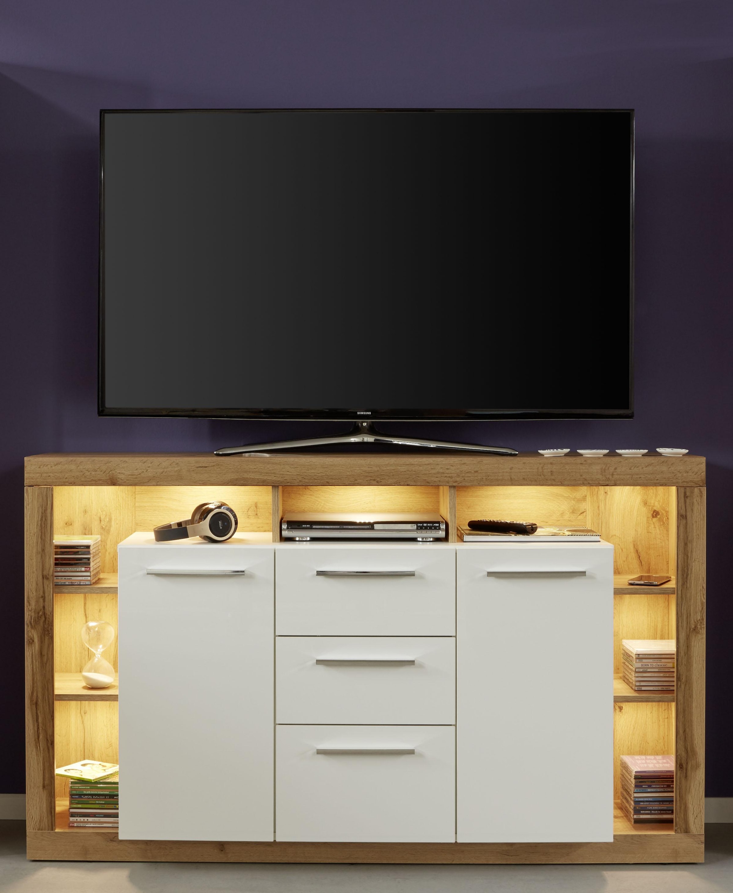 INOSIGN Sideboard »Gwendolyn«, pflegeleichtes Design, Beleuchtung optional, vielseitig kombinierbar