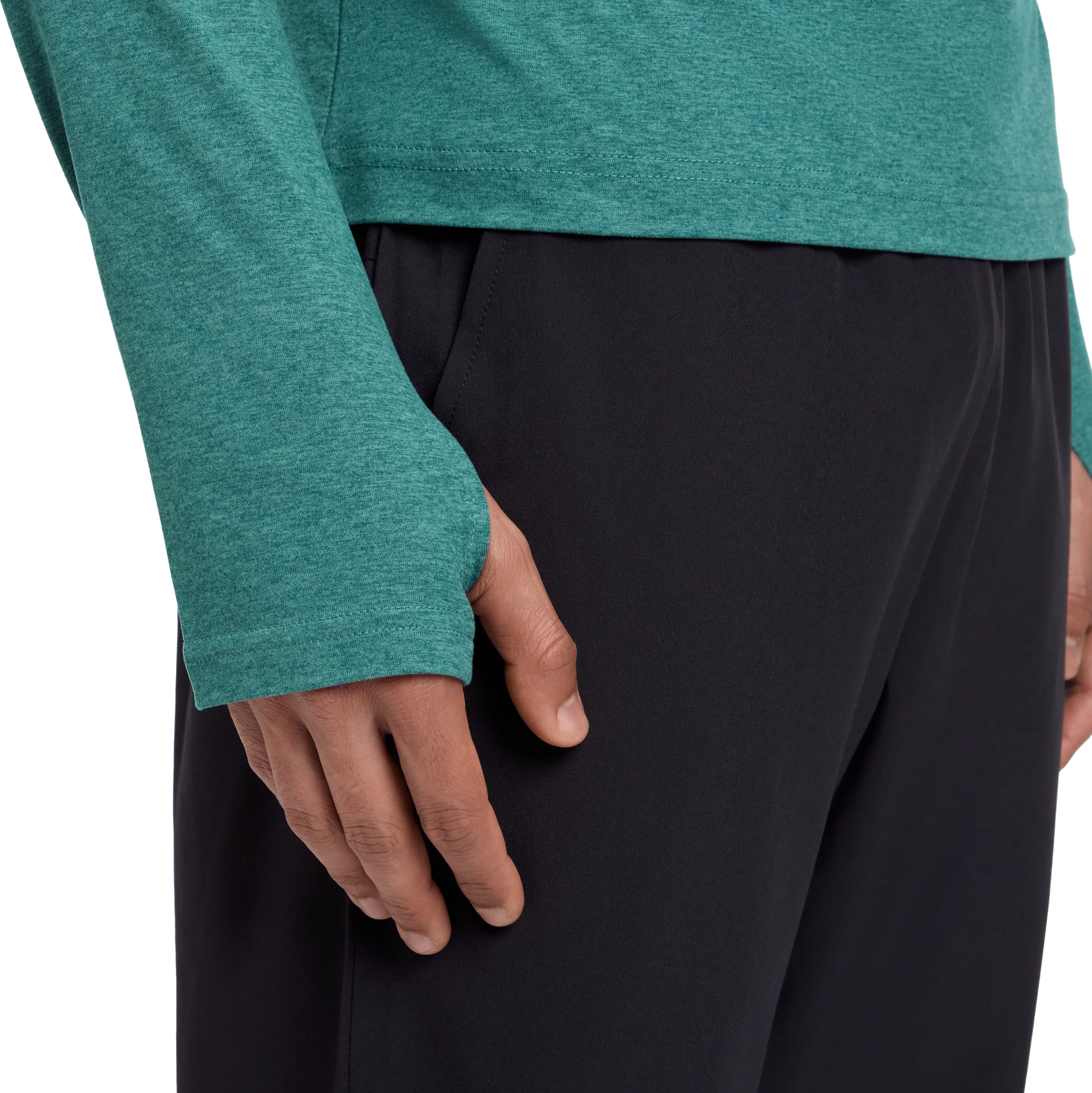 Energetics Rollkragenshirt »HE.-LANGARMSHIRT CUSCO IV M« körpernah geschnitten, Langarm, mit Half Zip, für Sport