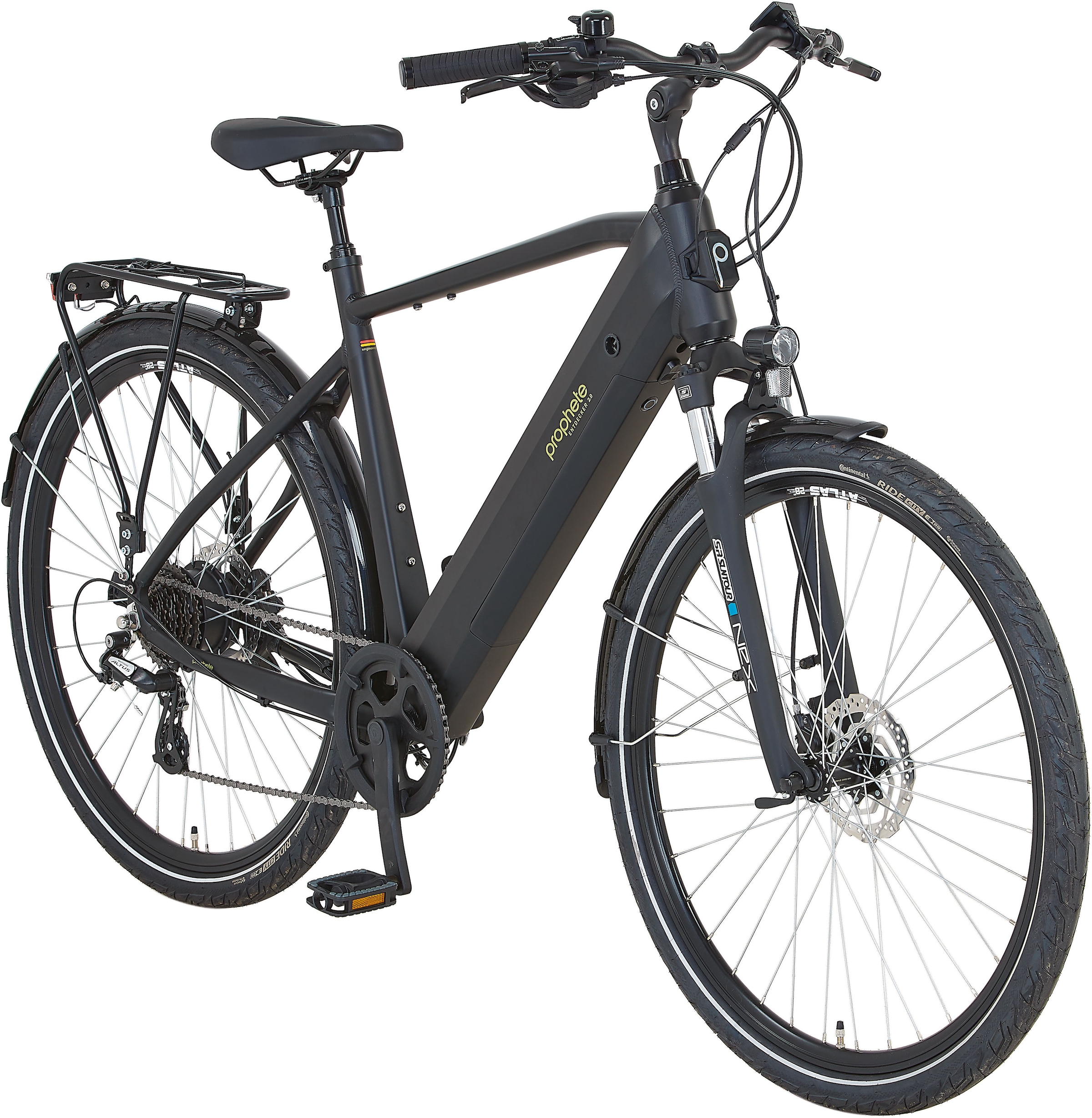 Prophete E-Bike »Entdecker 2.0«, 8 Gang, Shimano, Heckmotor 250 W, Pedelec, Elektrofahrrad für Herren