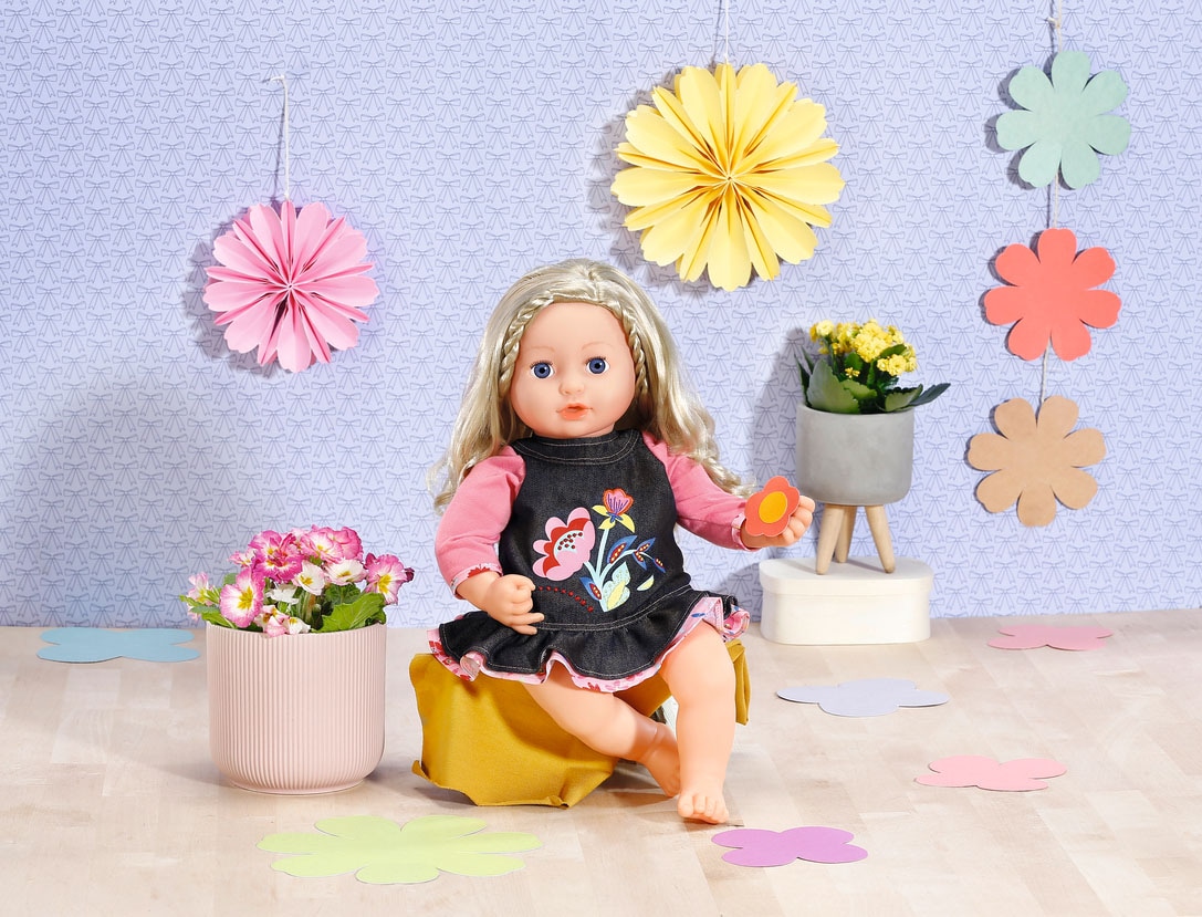 Zapf Creation® Puppenkleidung »Dolly Moda, Jeans Kleid, 43 cm«