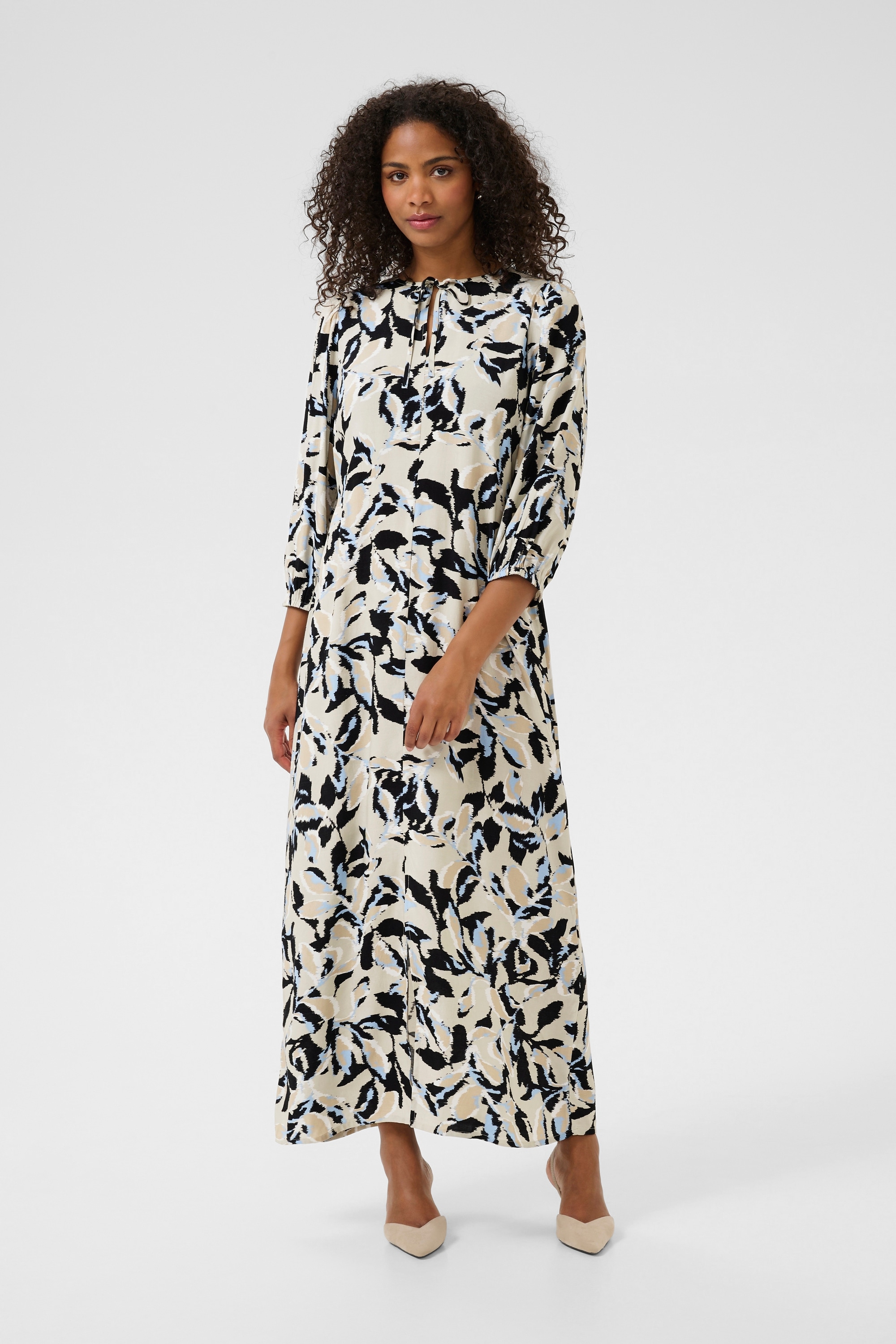 KAFFE Midikleid »Kleid KApedra«