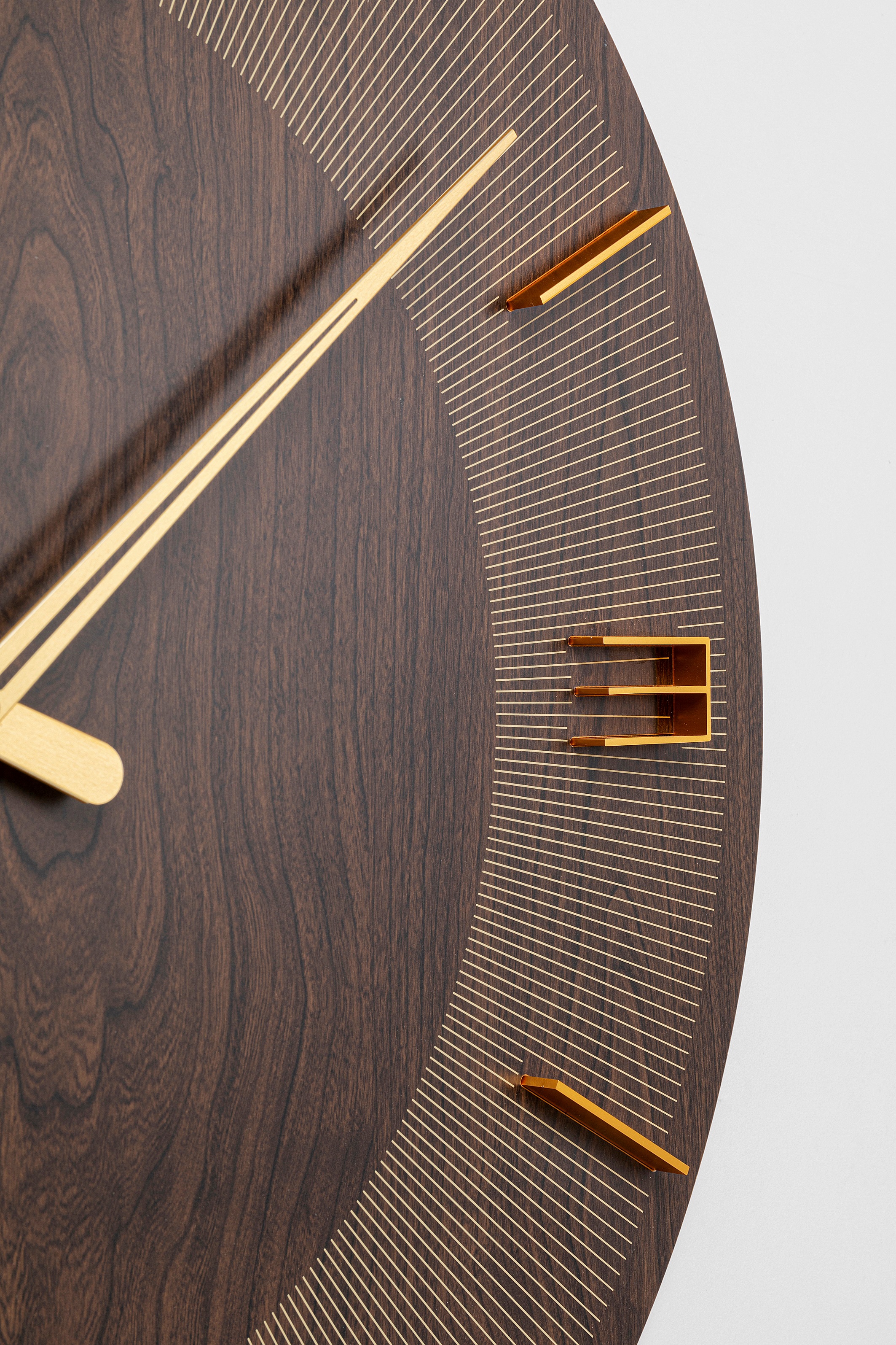Kare Design Wanduhr »Wanduhr Levi Braun Ø60cm«