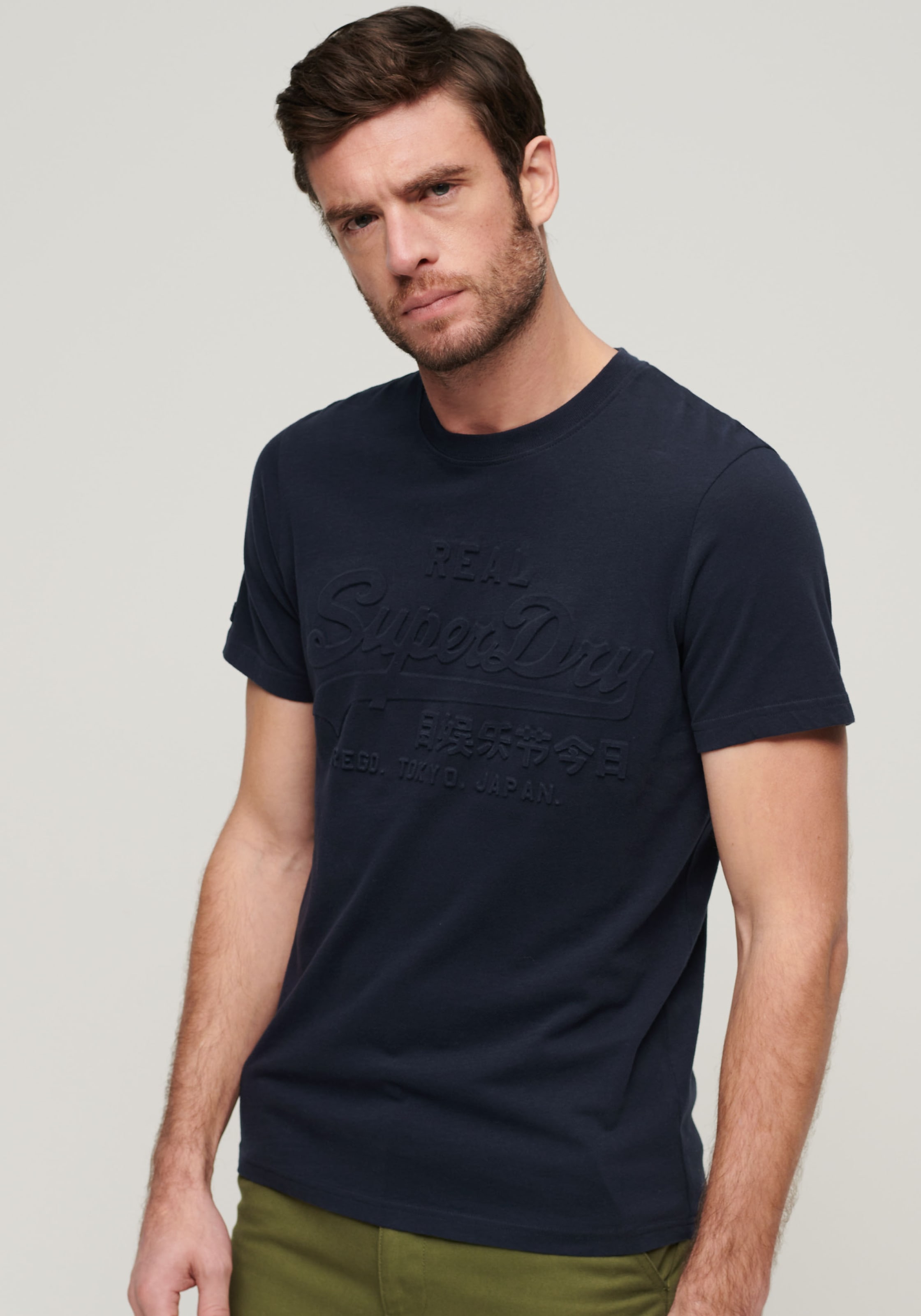 Superdry T-Shirt »EMBOSSED VL T SHIRT«