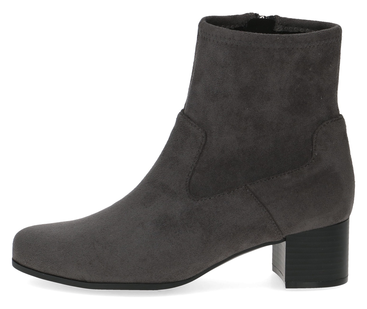 Caprice Stiefelette, Blockabsatz, Businessschuh mit praktischem Innenreißverschluss