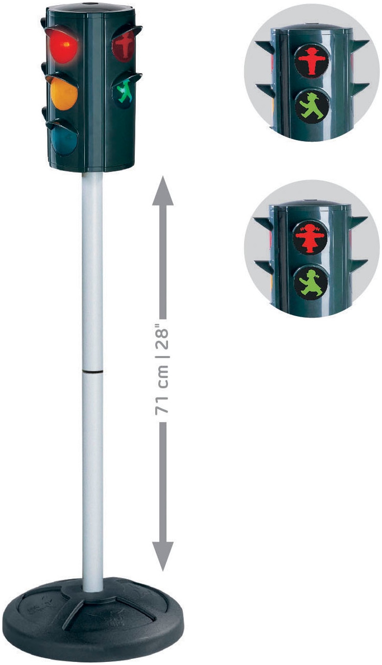 BIG Spiel-Ampelanlage »Verkehrsampel Ampelmann«, mit Funktion