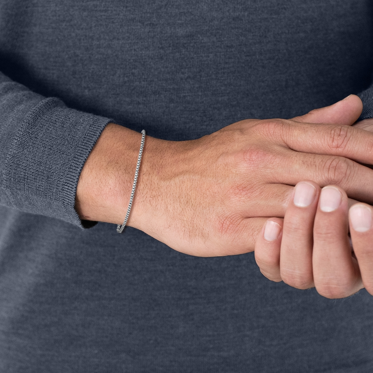 True Rebels Armband »TR2« aus Edelstahl