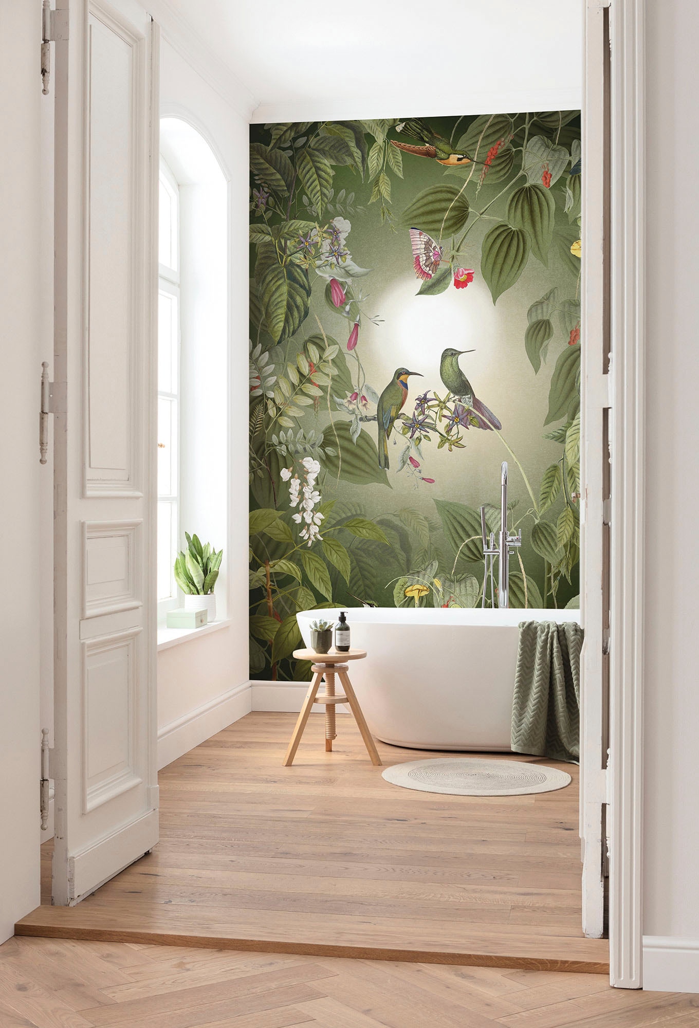 Komar Vliestapete »Digitaldruck Vlies - Wildlife Birds - Größe 200 x 250 cm«, bedruckt, Wohnzimmer, Schlafzimmer