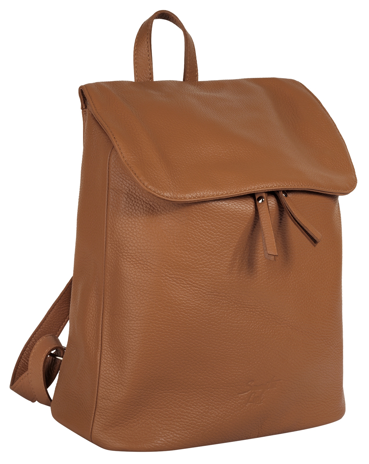 Samantha Look Cityrucksack echt Leder, Made in Italy