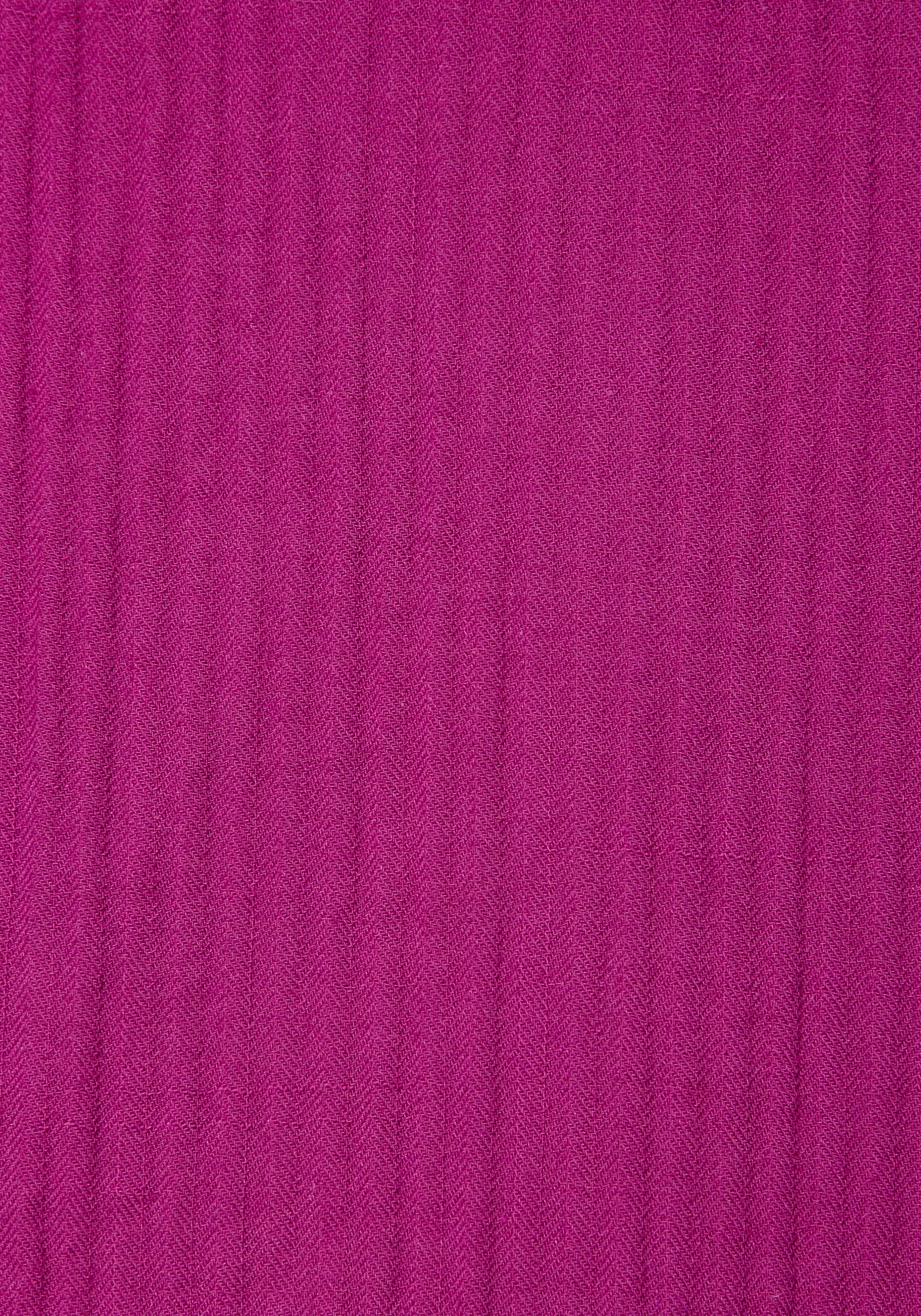 Vivance Blusenkleid »aus strukturierter Ware mit Volant« Ohne Taschen lockeres Tunikakleid, Sommerkleid, Strandkleid, Basic