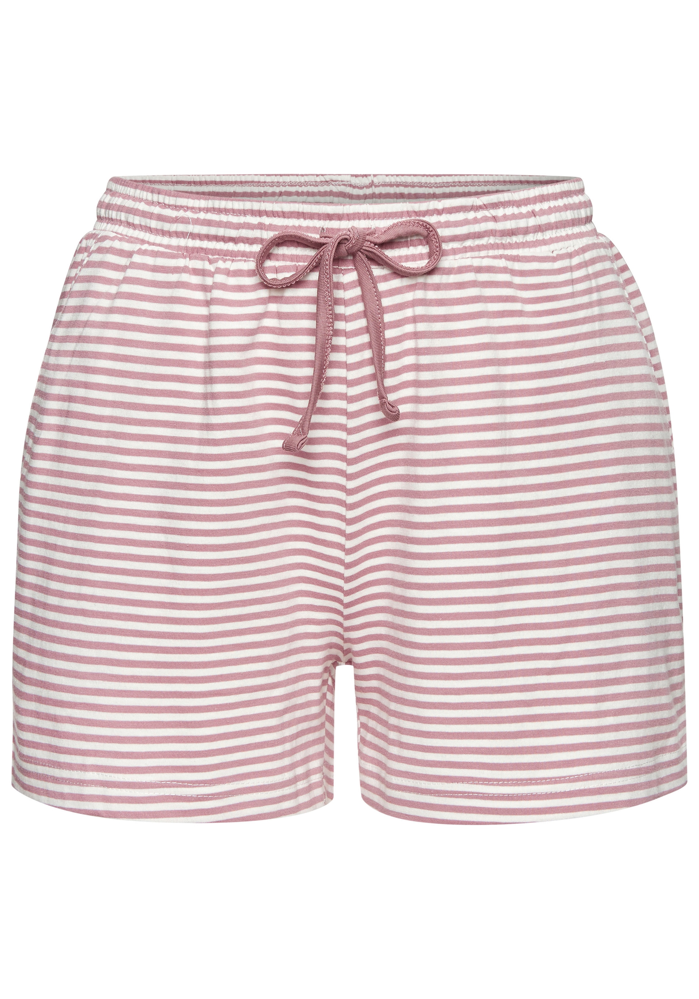 Vivance Dreams Shorty Set, 2-teilig, 2 tlg. mit feinen garngefärbten Streifen