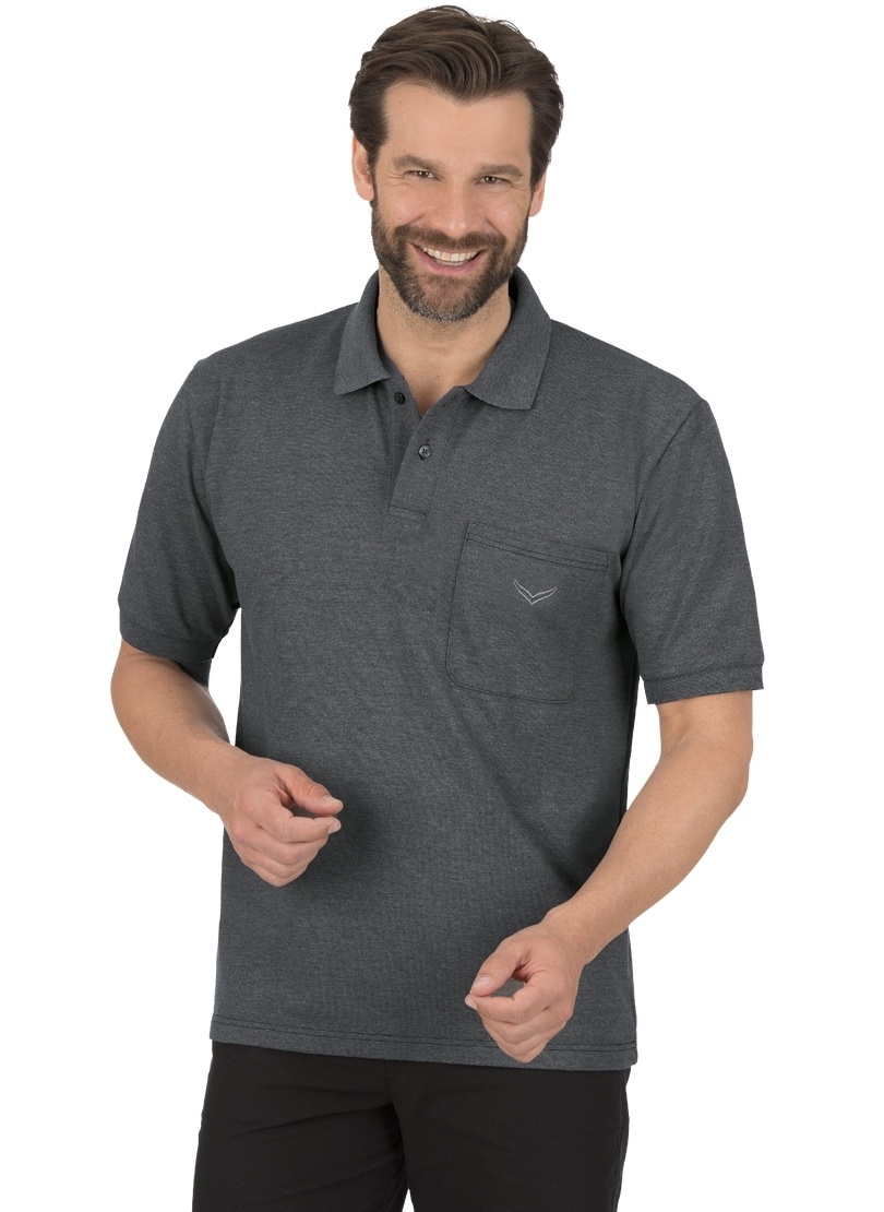 Trigema Poloshirt »TRIGEMA Polohemd mit bei Brusttasche« OTTO online kaufen