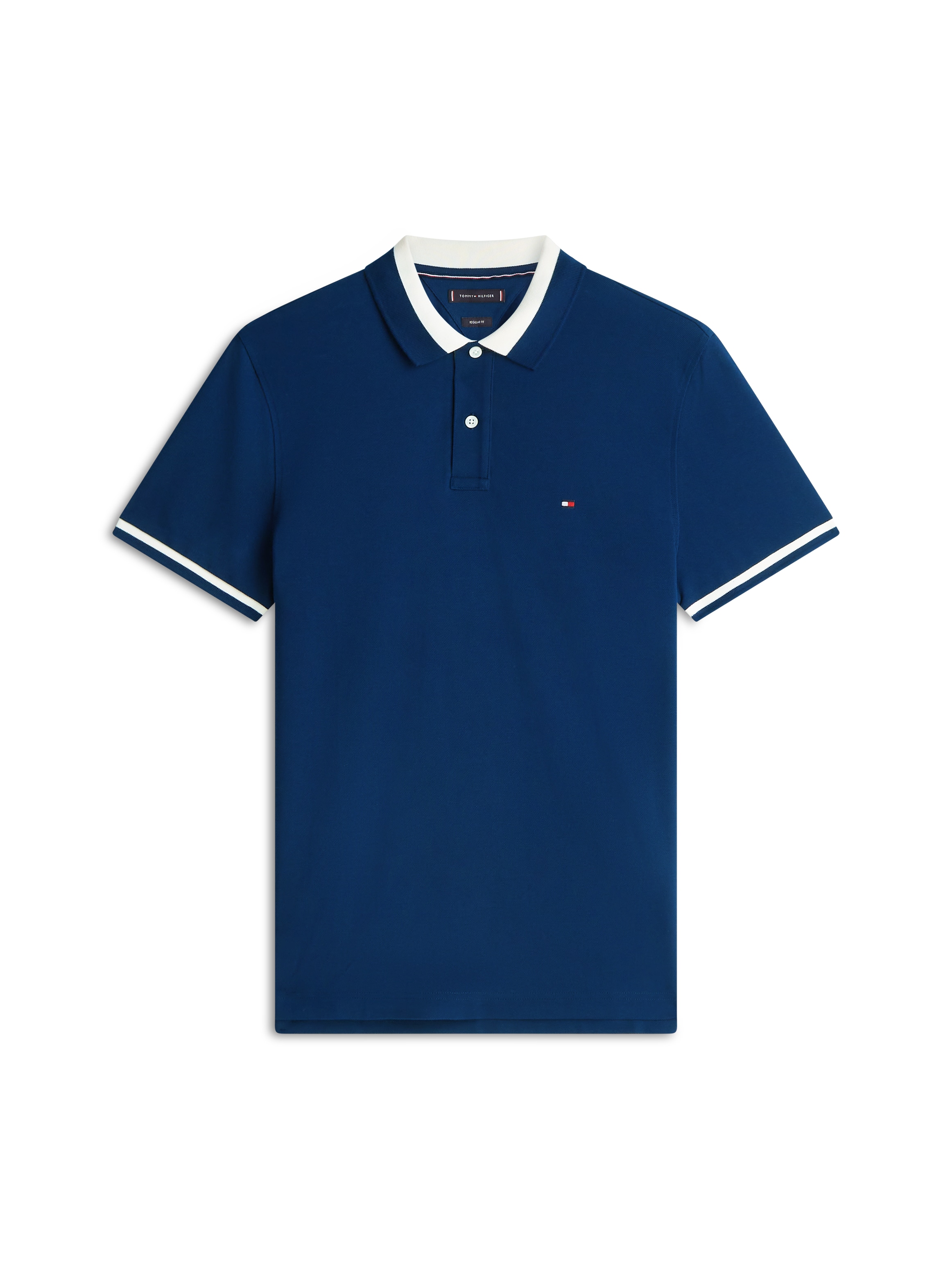 Tommy Hilfiger Poloshirt »CONTRAST COLLAR BLOCK« Regular fit mit Polokragen