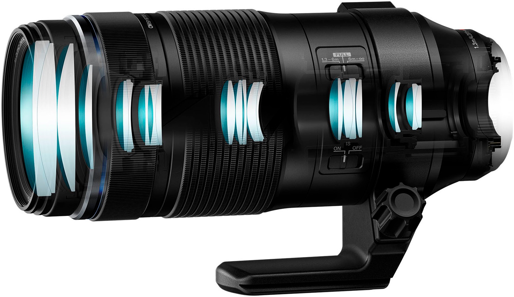 OM SYSTEM Objektiv »M.Zuiko Digital ED 100-400mm F5.0-6.3 IS II«