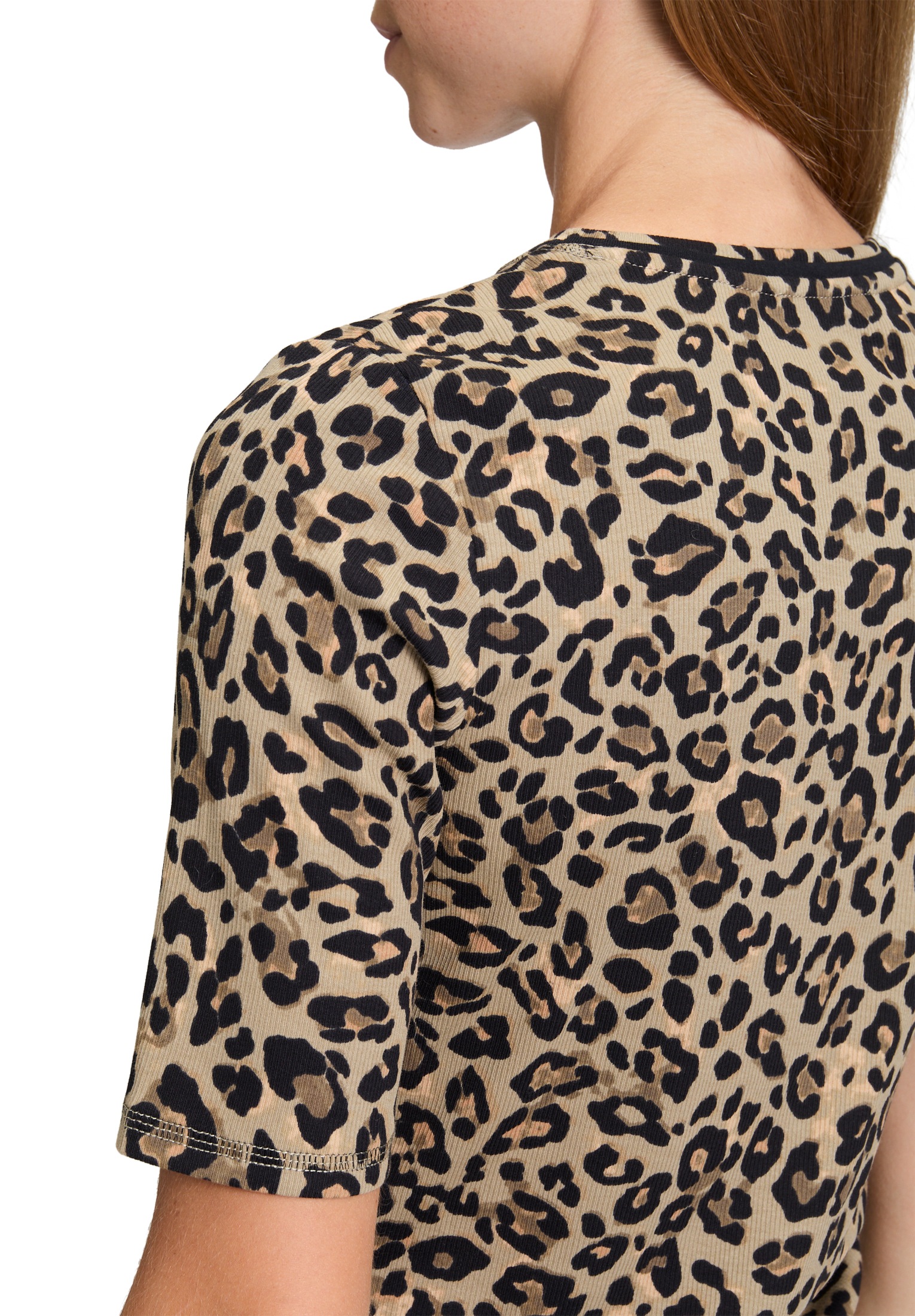 Betty Barclay Rundhalsshirt »Basic Shirt mit Rippenstruktur«
