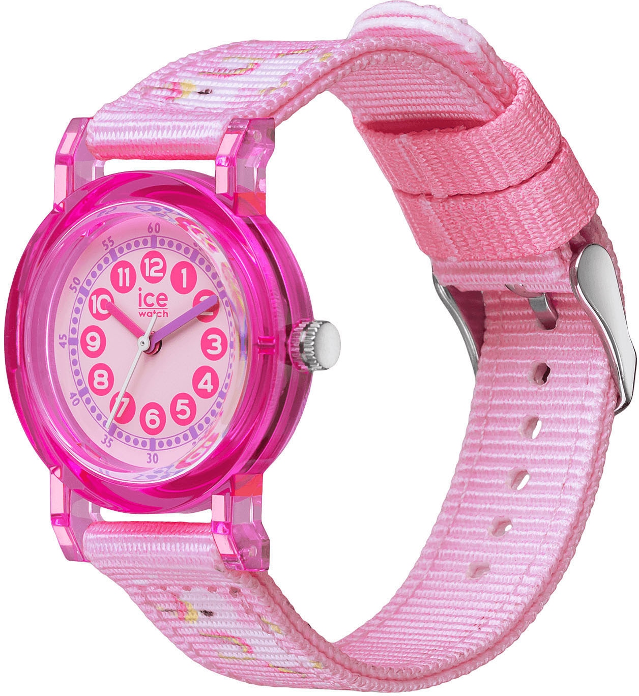 ice-watch Quarzuhr »ICE learning - Girl - Extra Small - 3H« Armbanduhr,Kinderuhr,Lernuhr,Mädchen,Schulanfang,Geschenkidee,Einhorn