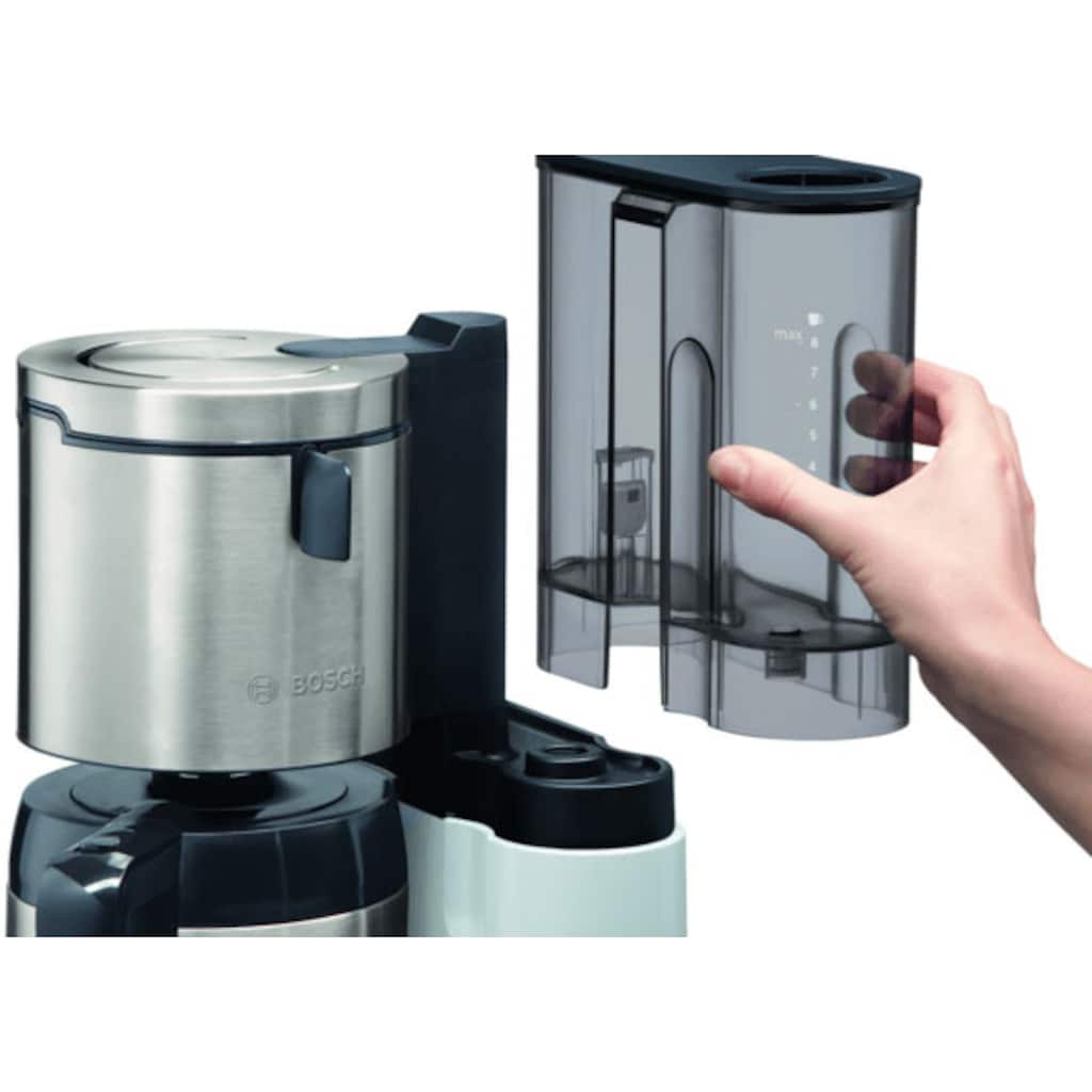 BOSCH Filterkaffeemaschine »TKA8A681 Styline«, 1,1 l Kaffeekanne, Papierfilter, 1x4