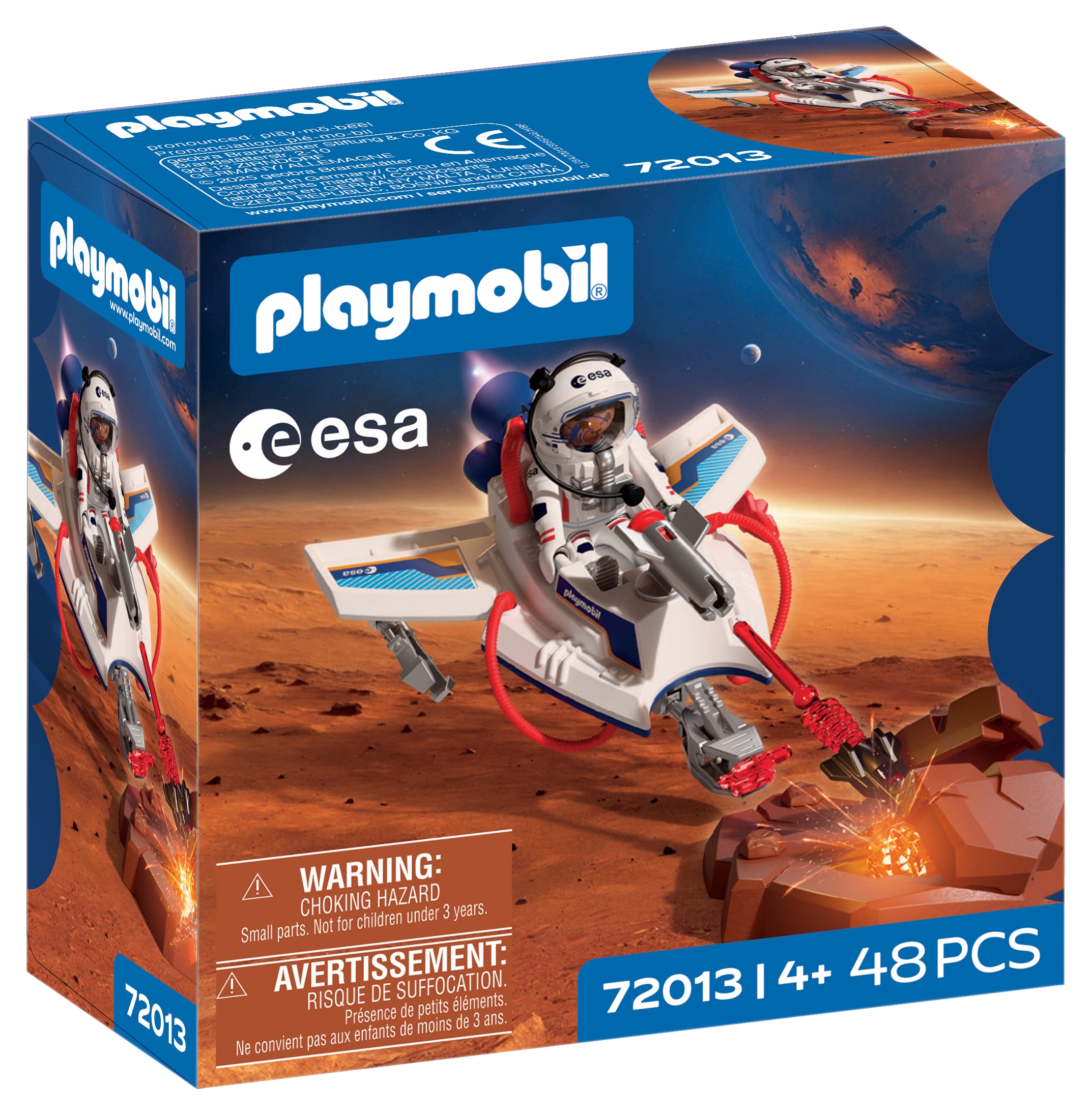 Playmobil® Konstruktions-Spielset »ESA: Weltraumgleiter (72013), City Action«