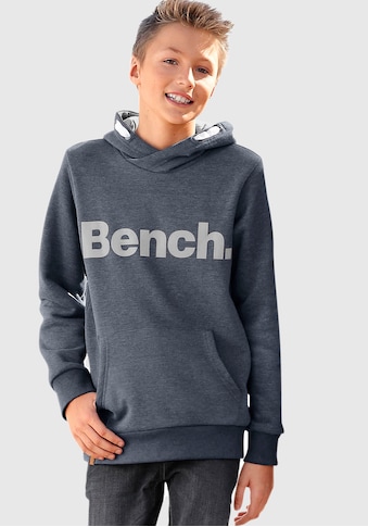 Bench. Kapuzensweatshirt, mit großem Logo-Druck vorn kaufen