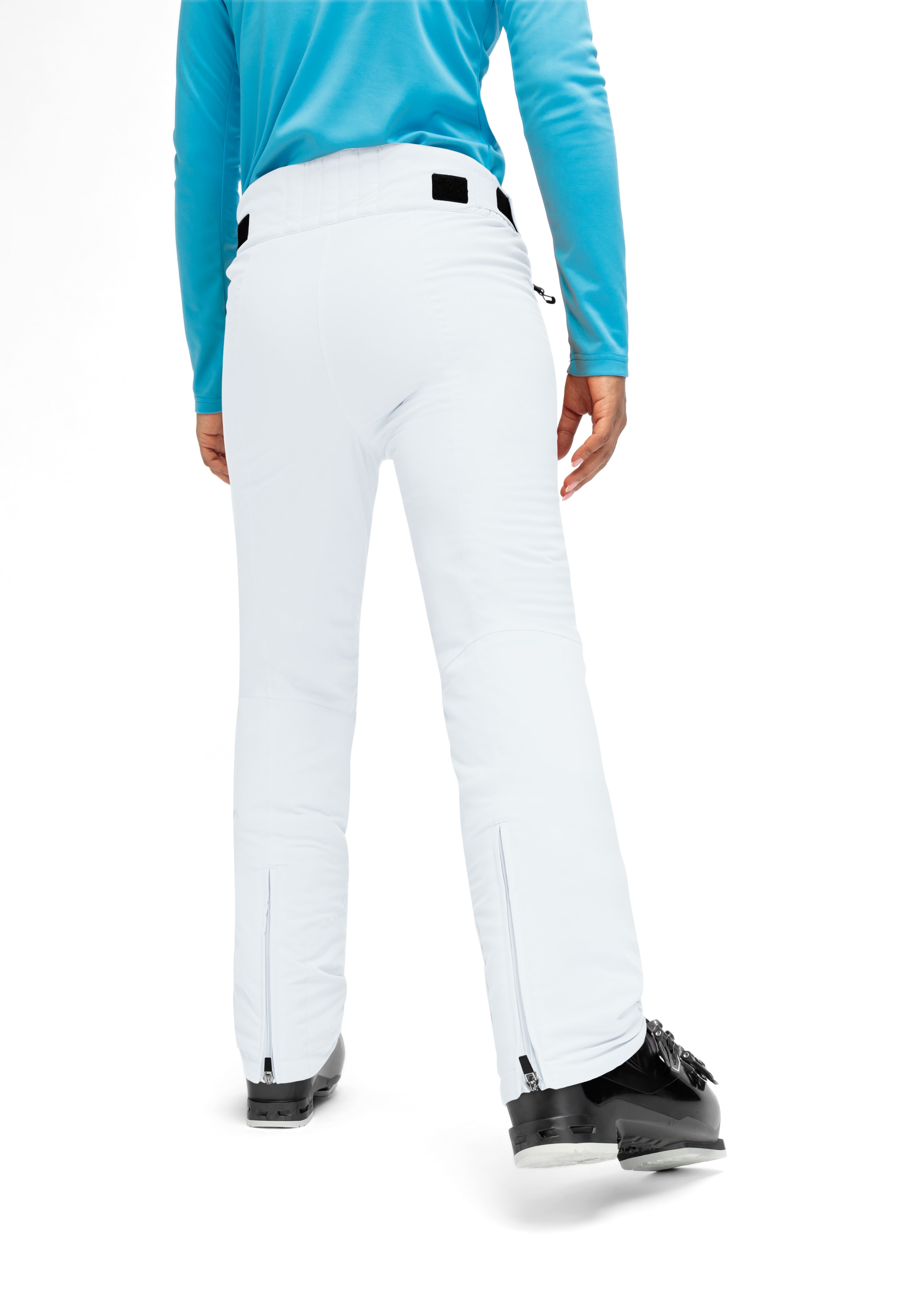 Maier Sports Skihose »Vroni slim 2.0«, Damen Schneehose, wind- und wasserdicht, 2 RV-Taschen, Slim Fit