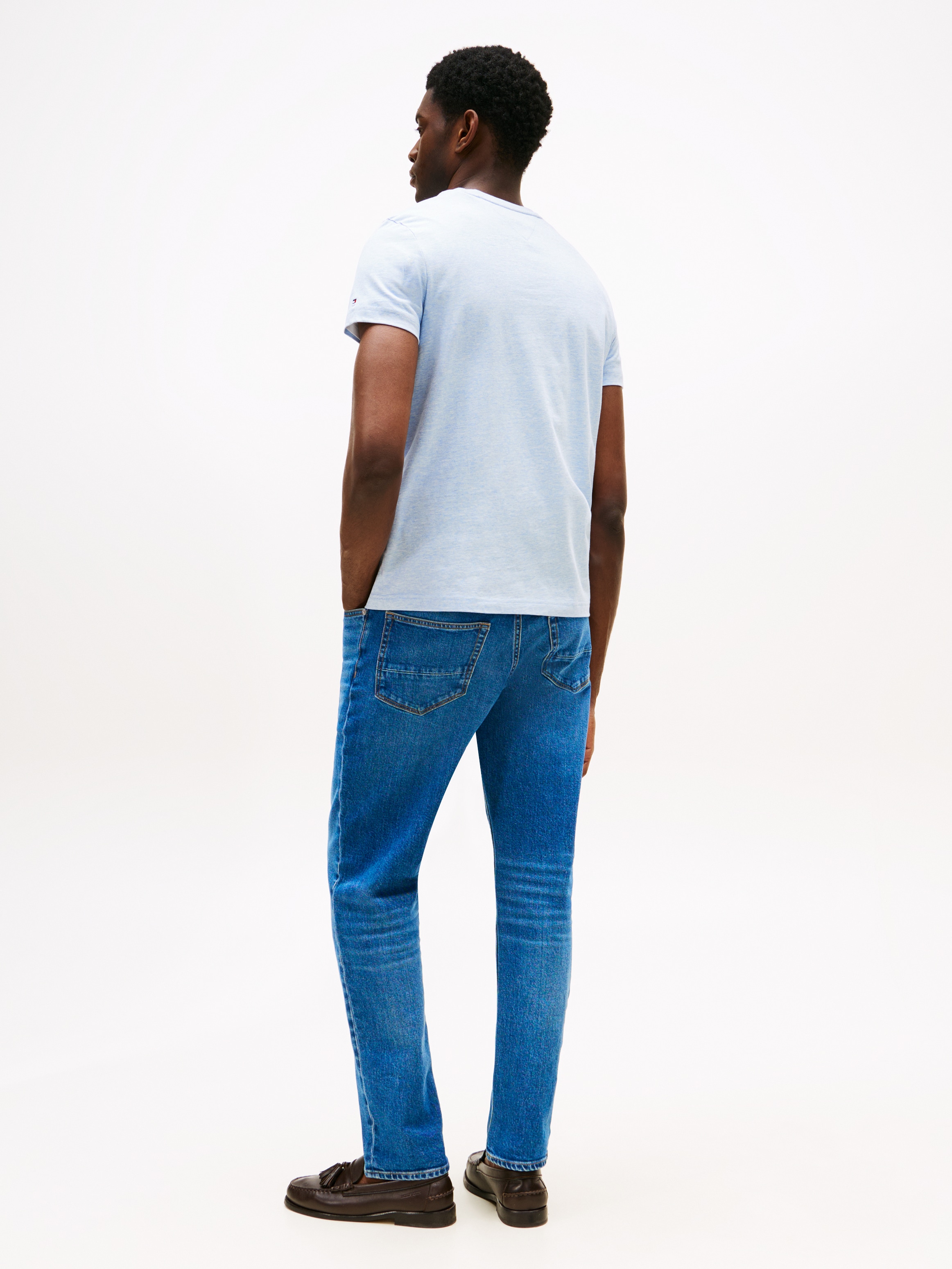 Tommy Hilfiger T-Shirt »TOMMY LOGO TEE«, aus reiner Baumwolle
