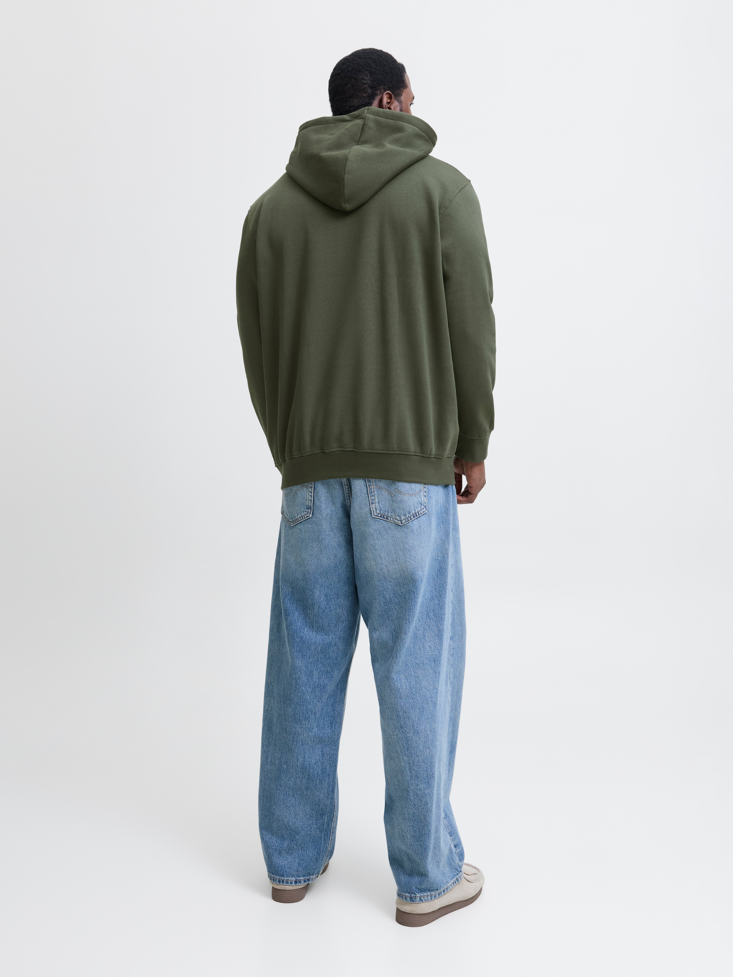 Jack & Jones PlusSize Kapuzensweatshirt »JJESOHO SWEAT HOOD NOOS PLS«, mit Logobranding