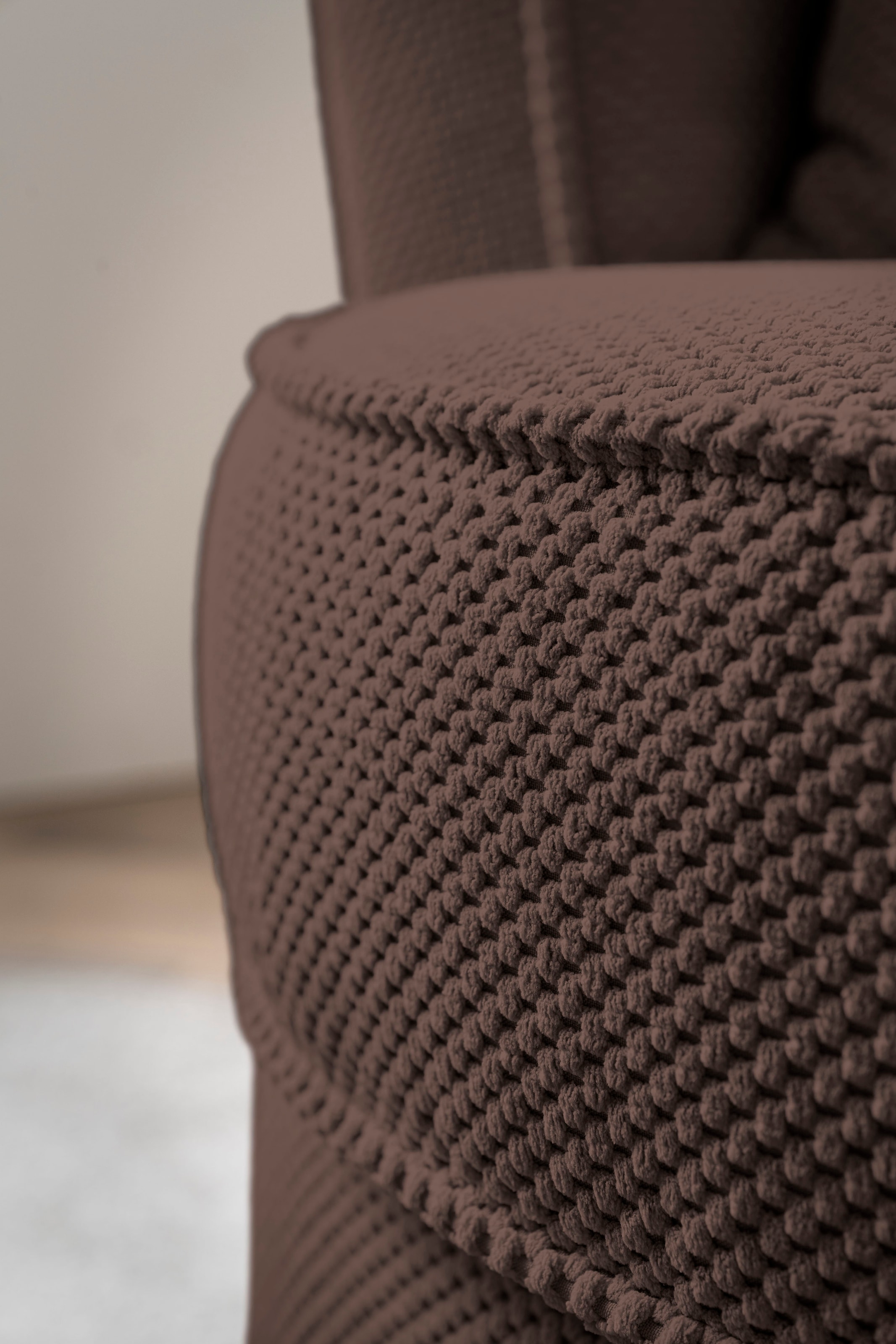 Home affaire Drehsessel »MAISIE, Love Seat XXL, Lese-Sessel BIG-« Sessel in MEGA CORD u. Web-Velours, 360 Grad drehbar