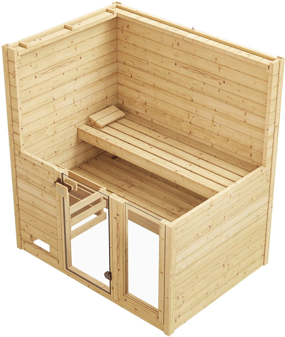 weka Sauna »Valida«, 7,5 kW Bio-Ofen mit digitaler Steuerung