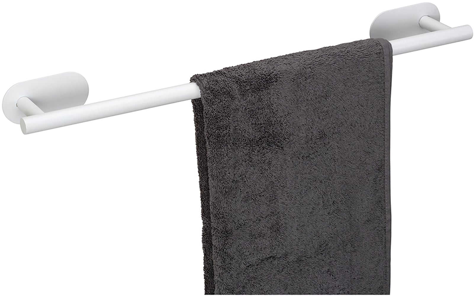 WENKO Handtuchstange »Turbo-Loc® Modell Uno Orea«, aus Edelstahl, Befestigen ohne Bohren, 60 cm