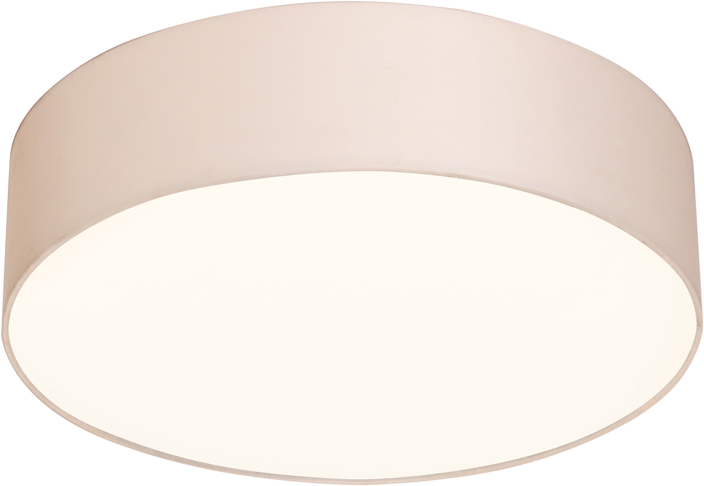 OTTO home Deckenleuchte »Avveline - Textilschirm Deckenlampe« E27 1 Stk. wählbar in verschiedenen Stoffausführungen, Größen und Farben, E27