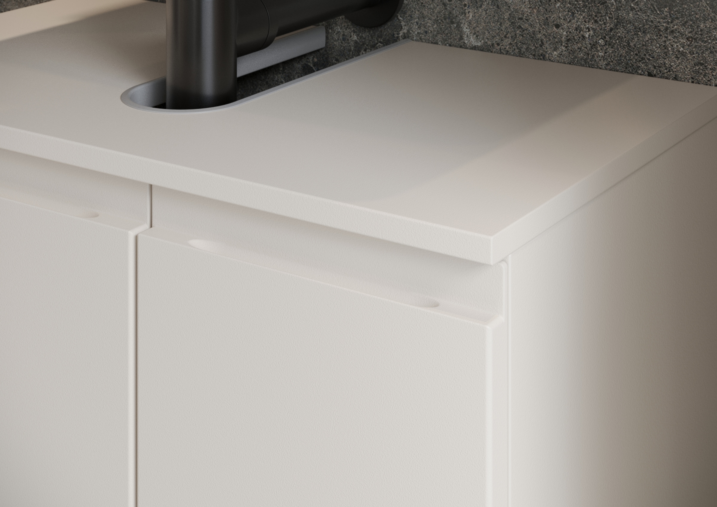 GERMANIA Badmöbel-Set »Scantic«, (2 St.), mehrteiliges Set mit kleinem Waschbeckenunterschrank