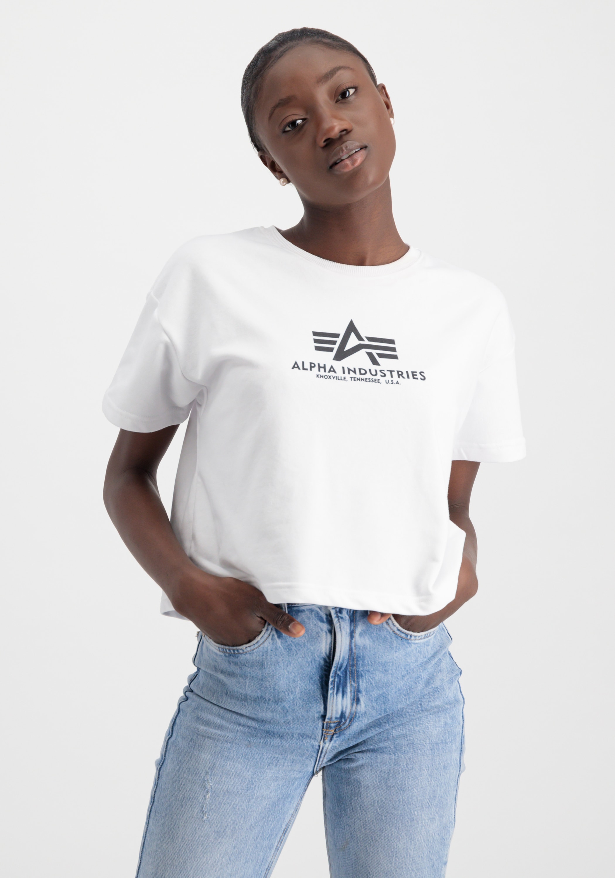Alpha Industries T-Shirt »ALPHA INDUSTRIES Women - T-Shirts Basic Boxy T Wmn«