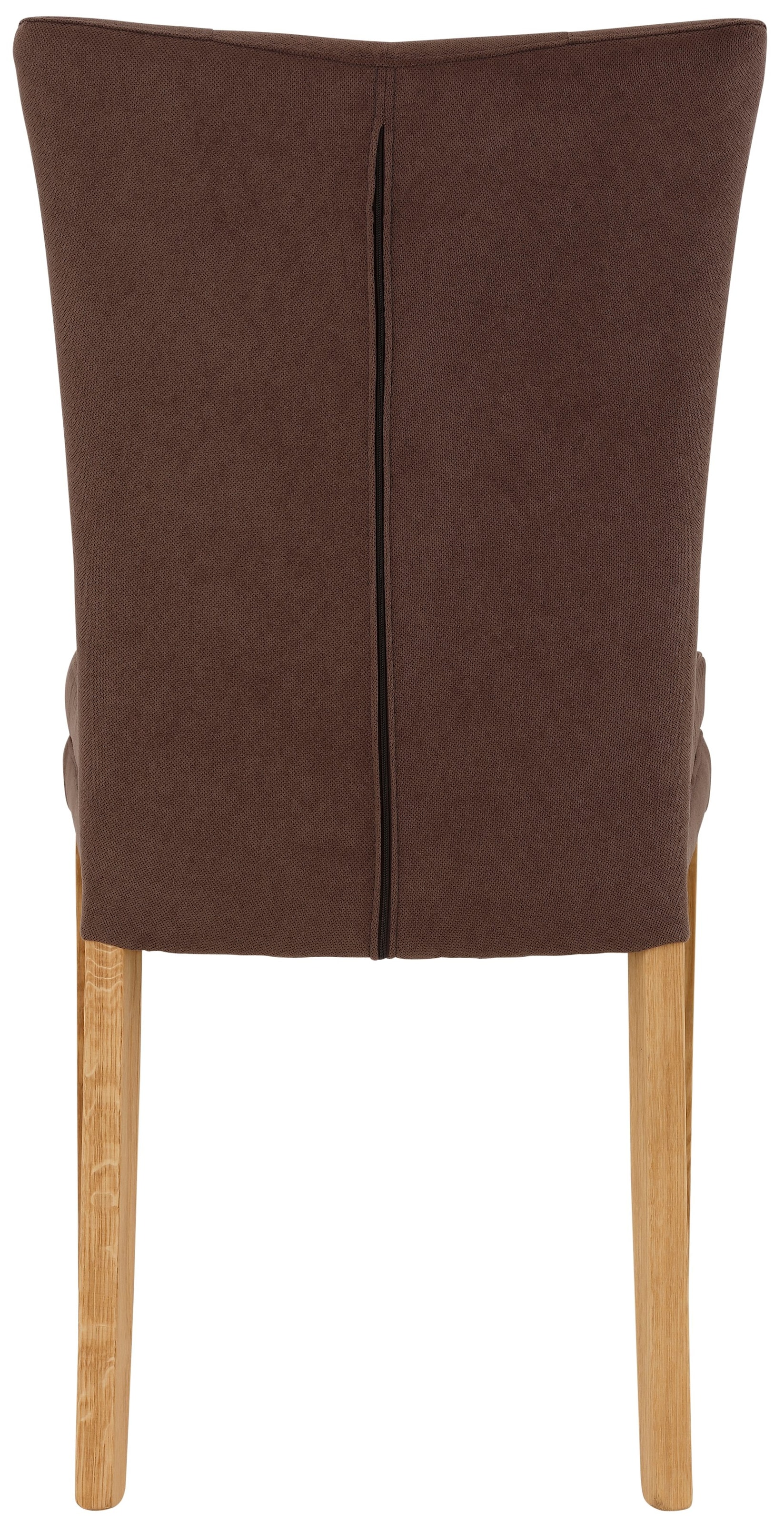 Home affaire Esszimmerstuhl »Colorado BESTSELLER Polsterstuhl«, (Set), 2 St., Luxus-Microfaser, Beine in eiche oder nussbaum. Im 2er, 4er oder 6er-Set