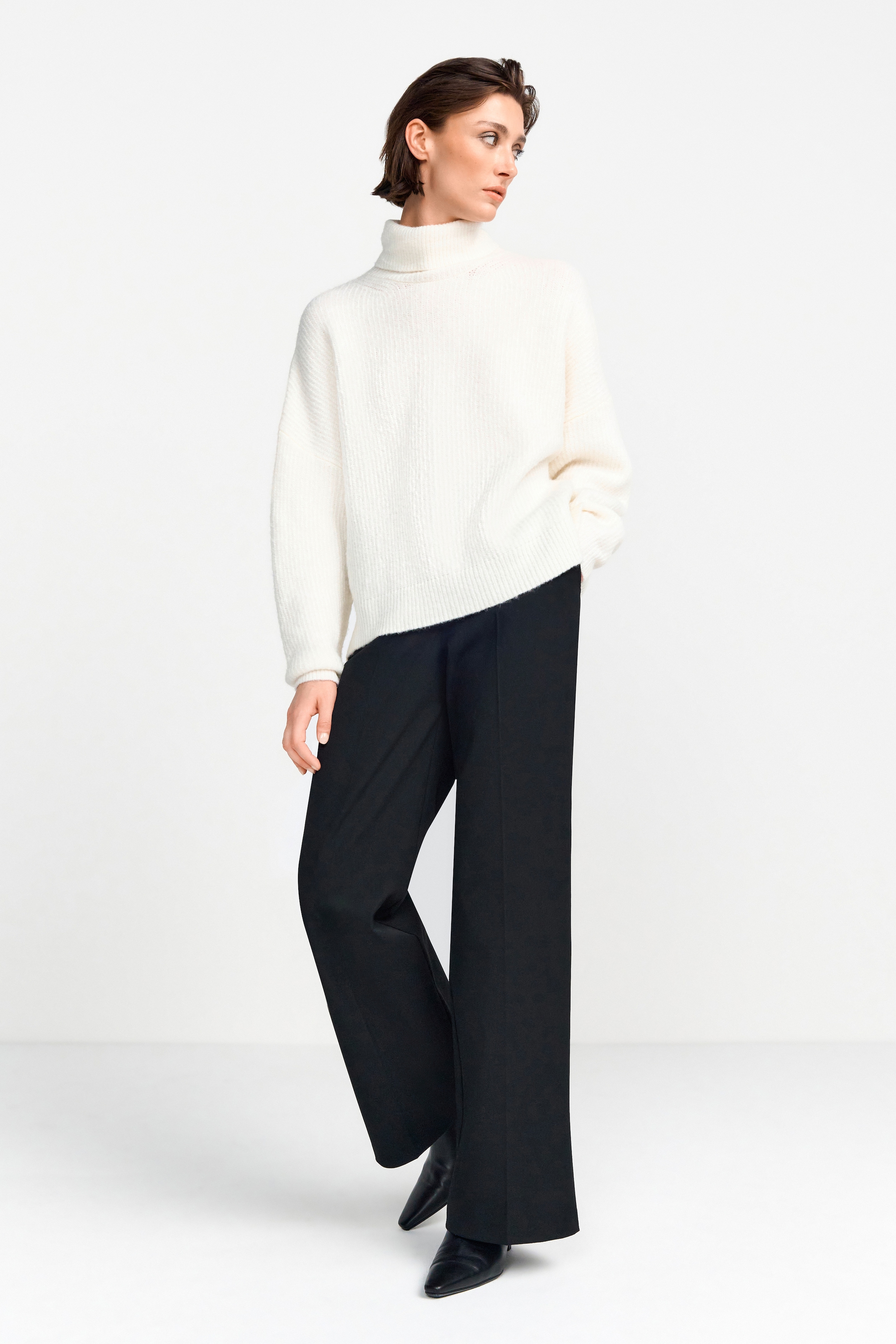 RICHROYAL Rollkragenpullover
