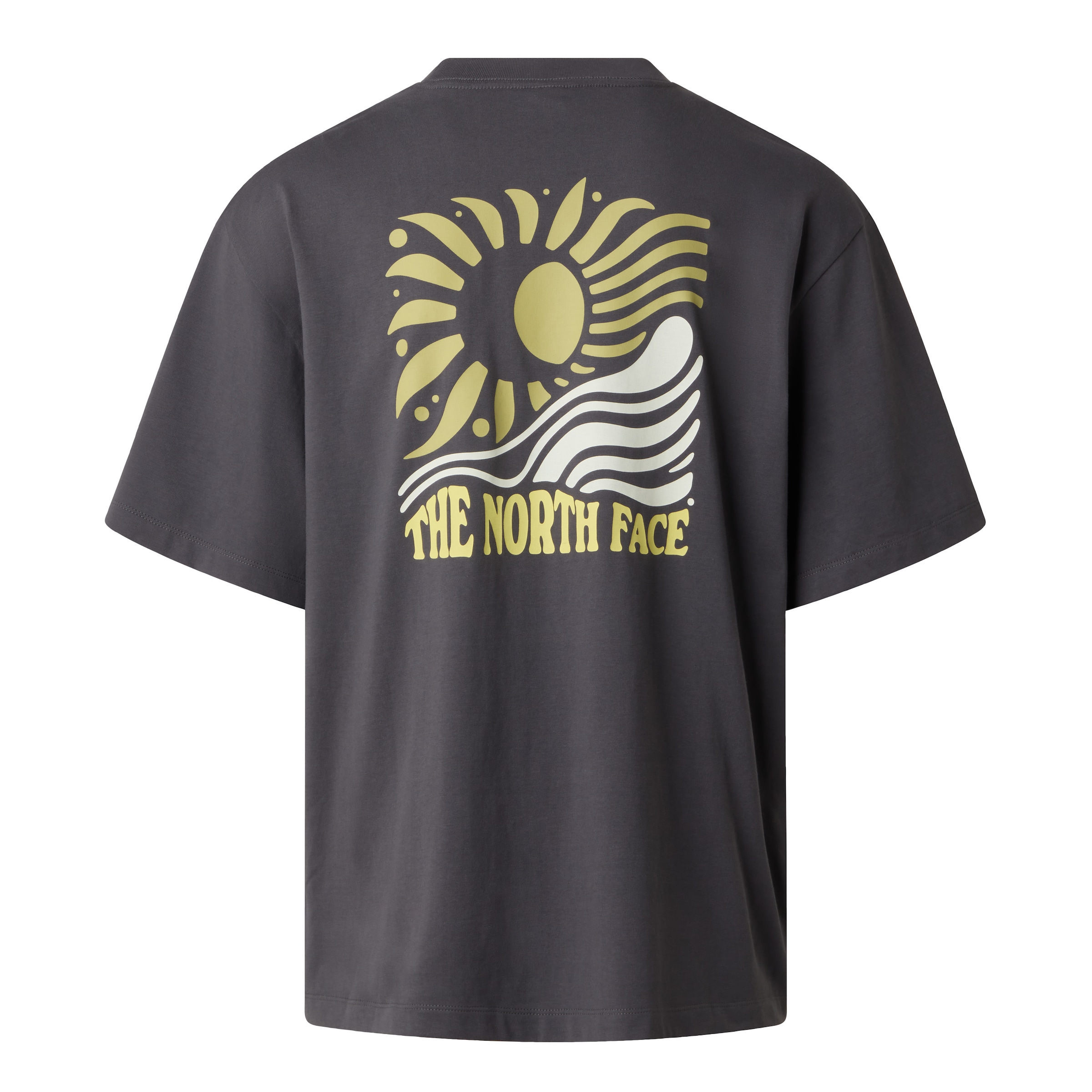 The North Face T-Shirt »M SUN OVERSIZE SHORT SLEEVE TEE-GRAPHIC« sportlicher Stil, Kurzarm, für sportliche Aktivitäten und Freizeit