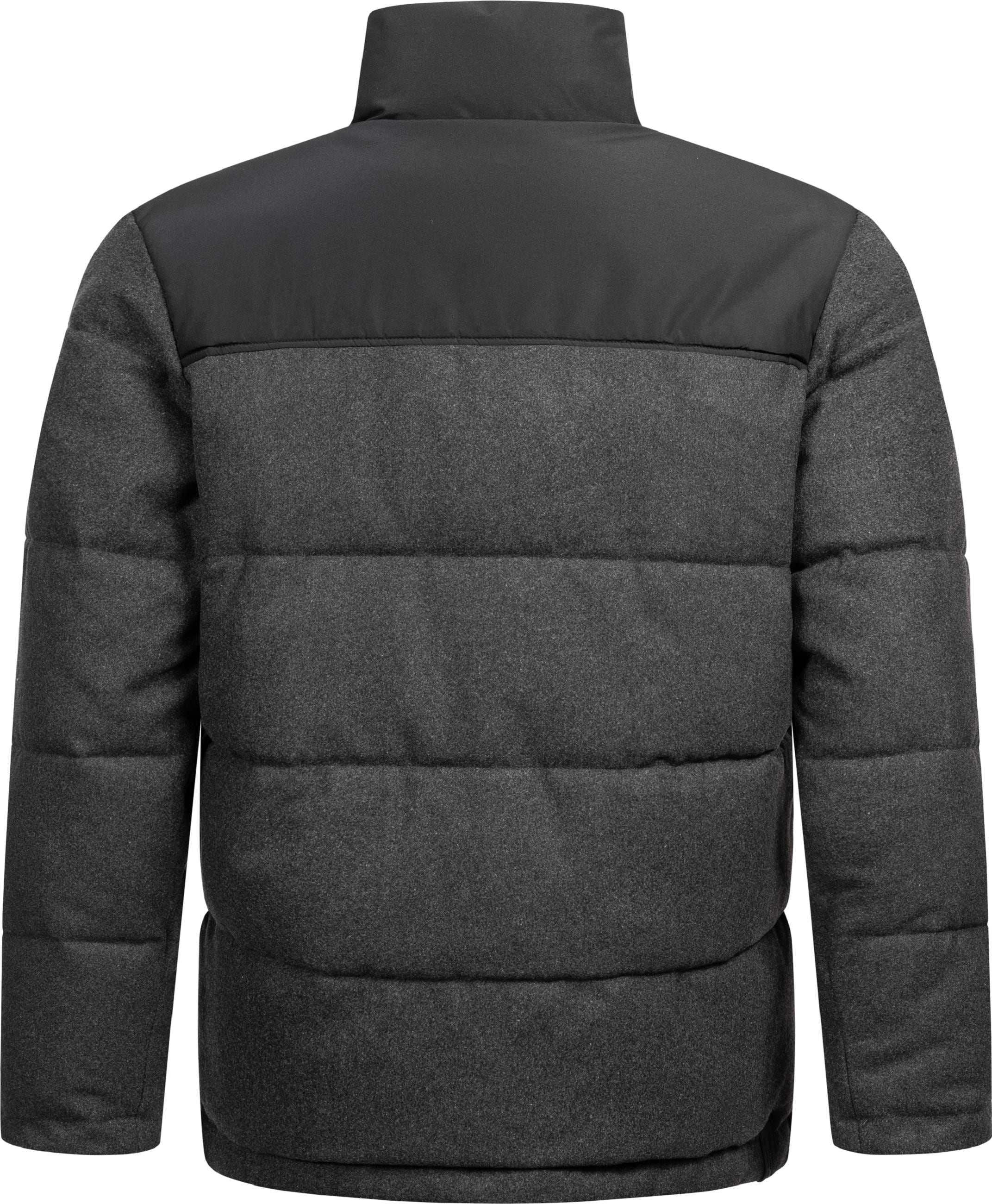 Ragwear Steppjacke »Steppjacke Waldess«, ohne Kapuze, Gesteppte Herren Outdoorjacke in Woll-Optik