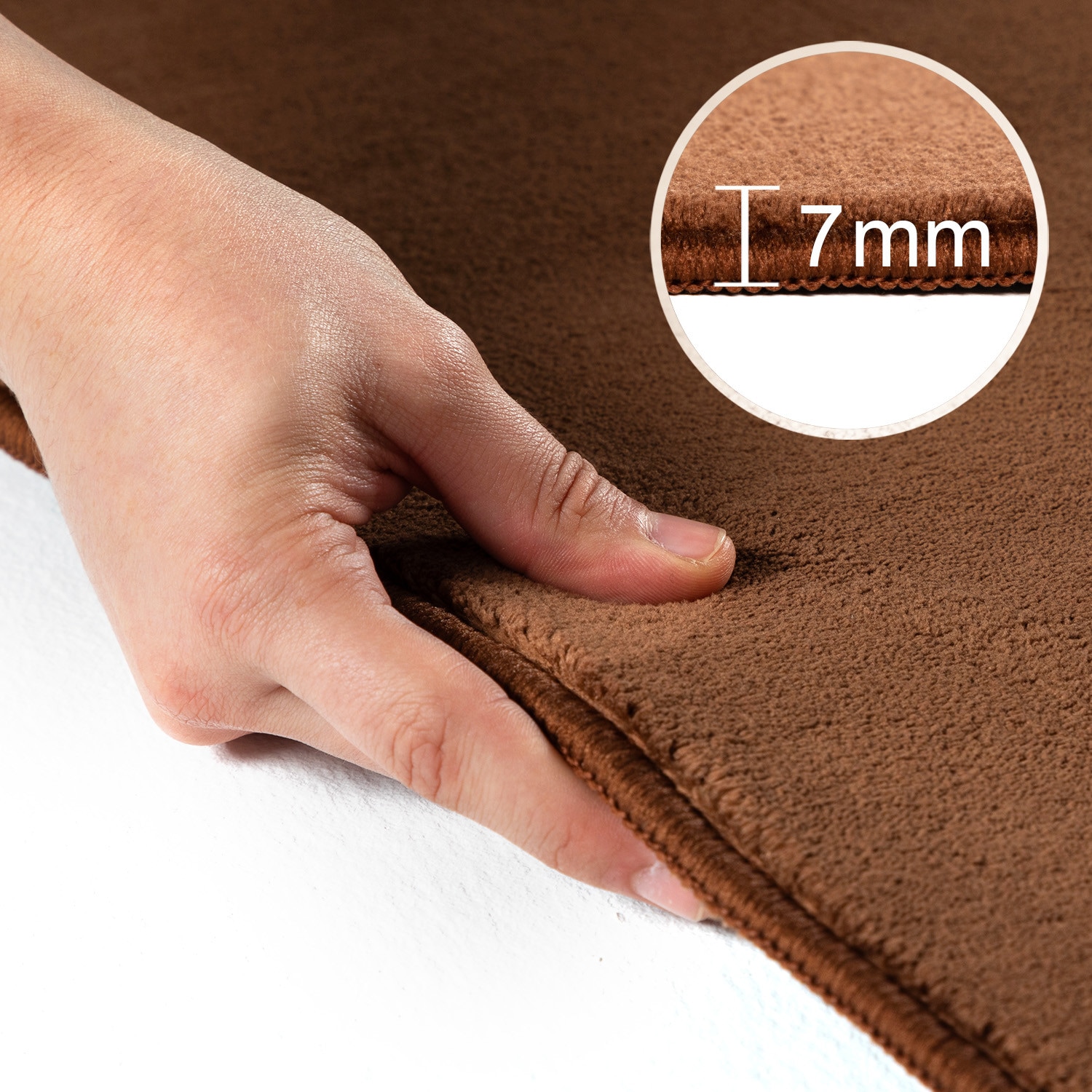 Ayyildiz Teppiche Teppich »SKY 5400«, rund, 7 mm Höhe, Besonders weich / Softfllor / waschbar