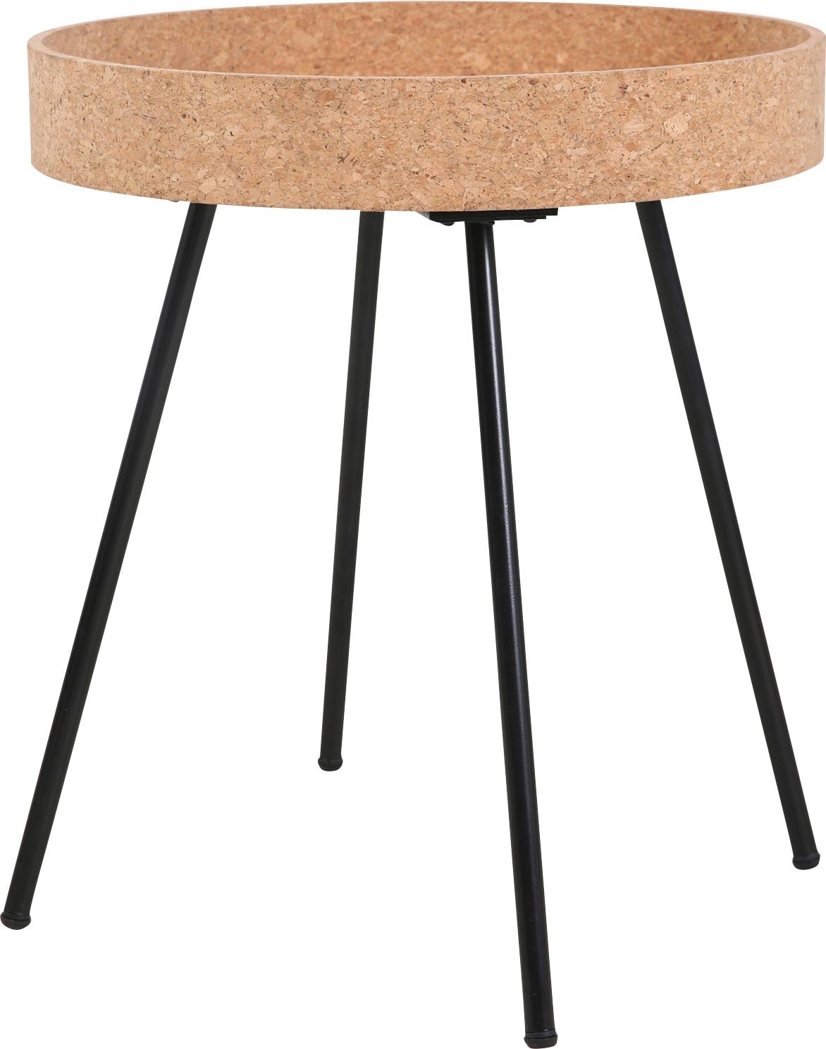 Home affaire Beistelltisch, (Set, 2 St.), Tischplatten aus Kork
